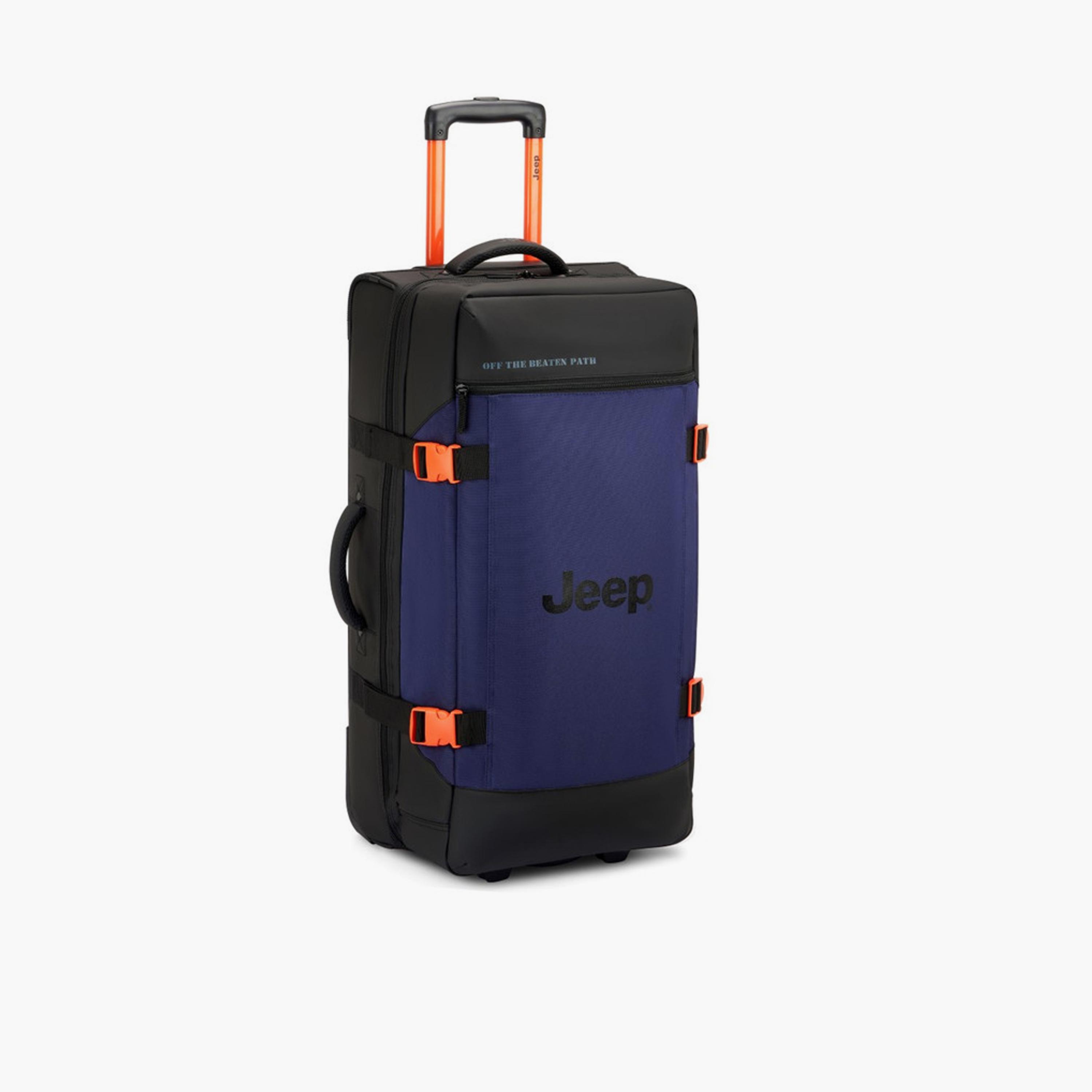 Jeep 73 CM Medium Check In Polyester Soft Sided 2-Wheeler Inline Trolley Bag with Combination Lock-travel-luggagesandbags-luggage-image-6