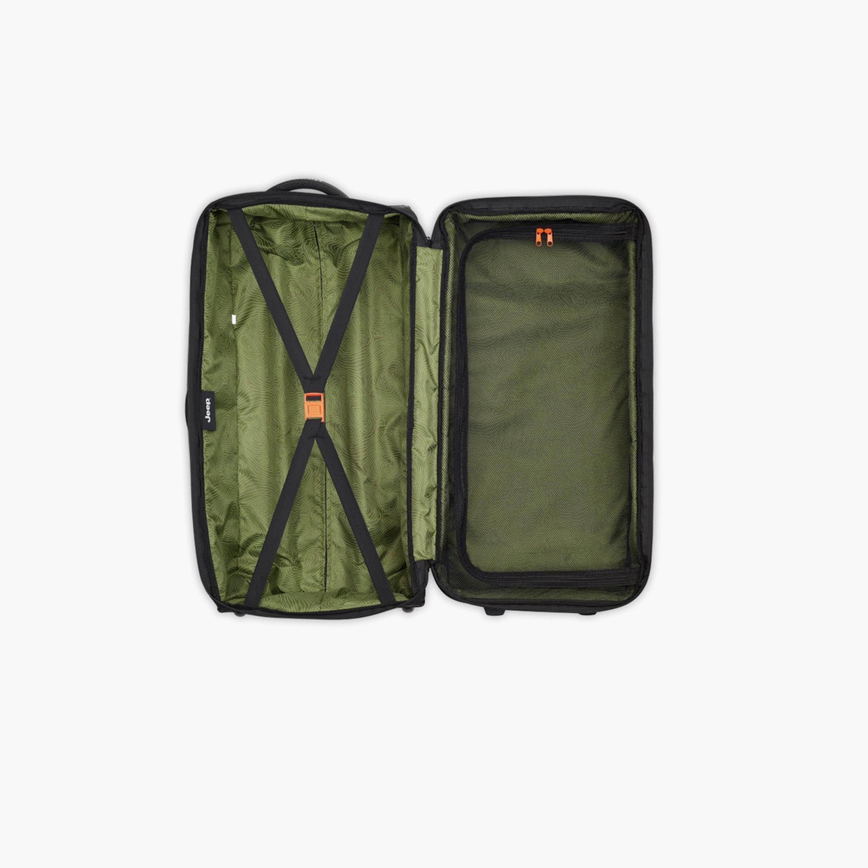 Jeep 73 CM Medium Check In Polyester Soft Sided 2-Wheeler Inline Trolley Bag with Combination Lock-travel-luggagesandbags-luggage-image-7