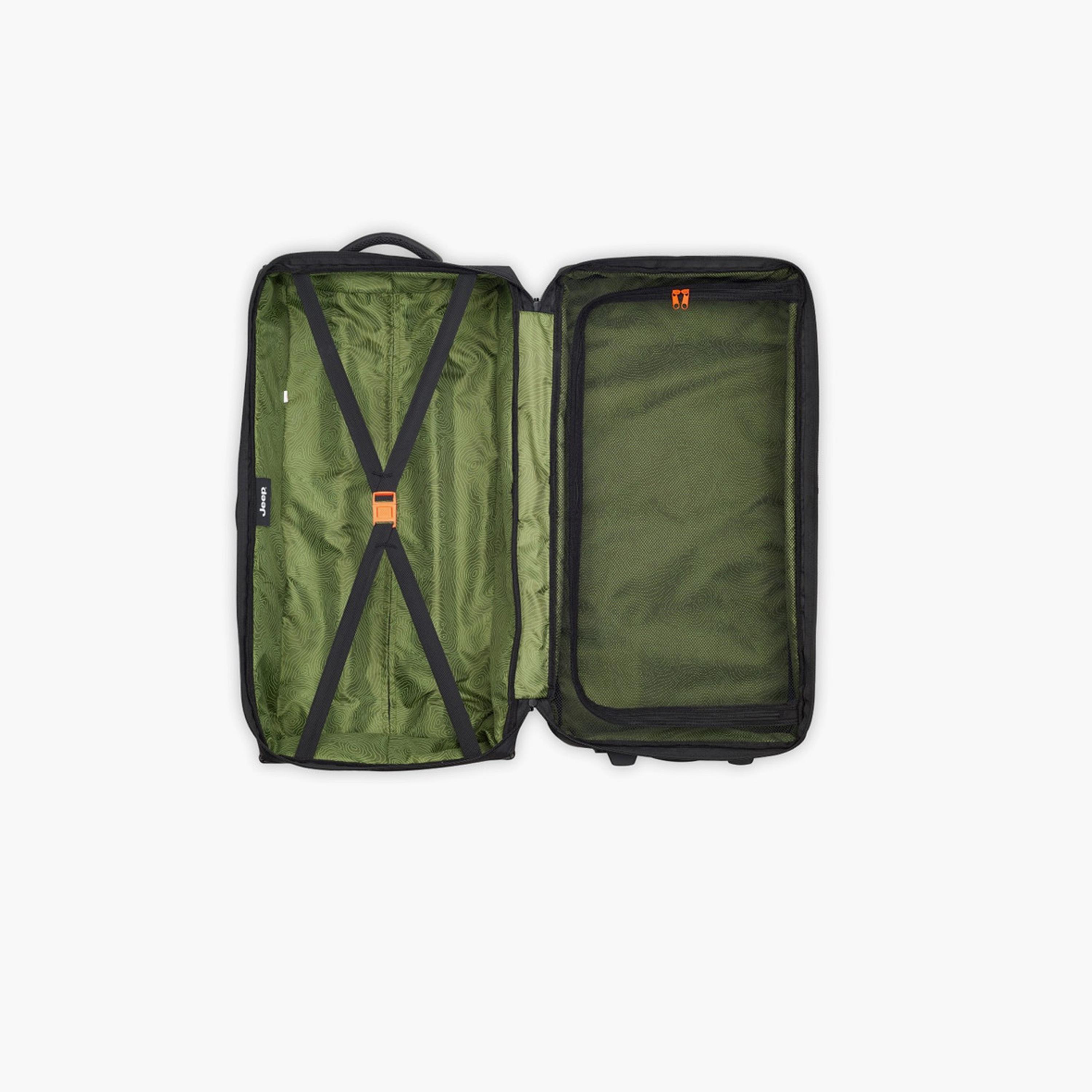 Jeep 73 CM Medium Check In Polyester Soft Sided 2-Wheeler Inline Trolley Bag with Combination Lock-travel-luggagesandbags-luggage-image-7