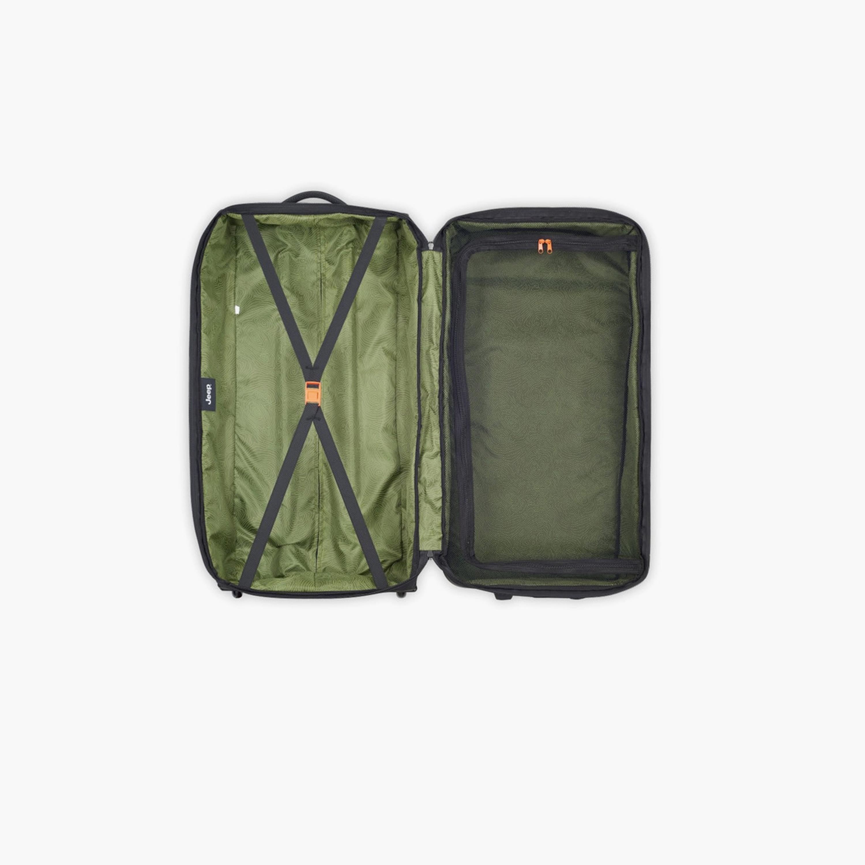 Jeep 82 CM Large Check In Polyester Soft Sided 2-Wheeler Inline Trolley Bag with Combination Lock-travel-luggagesandbags-luggage-image-7