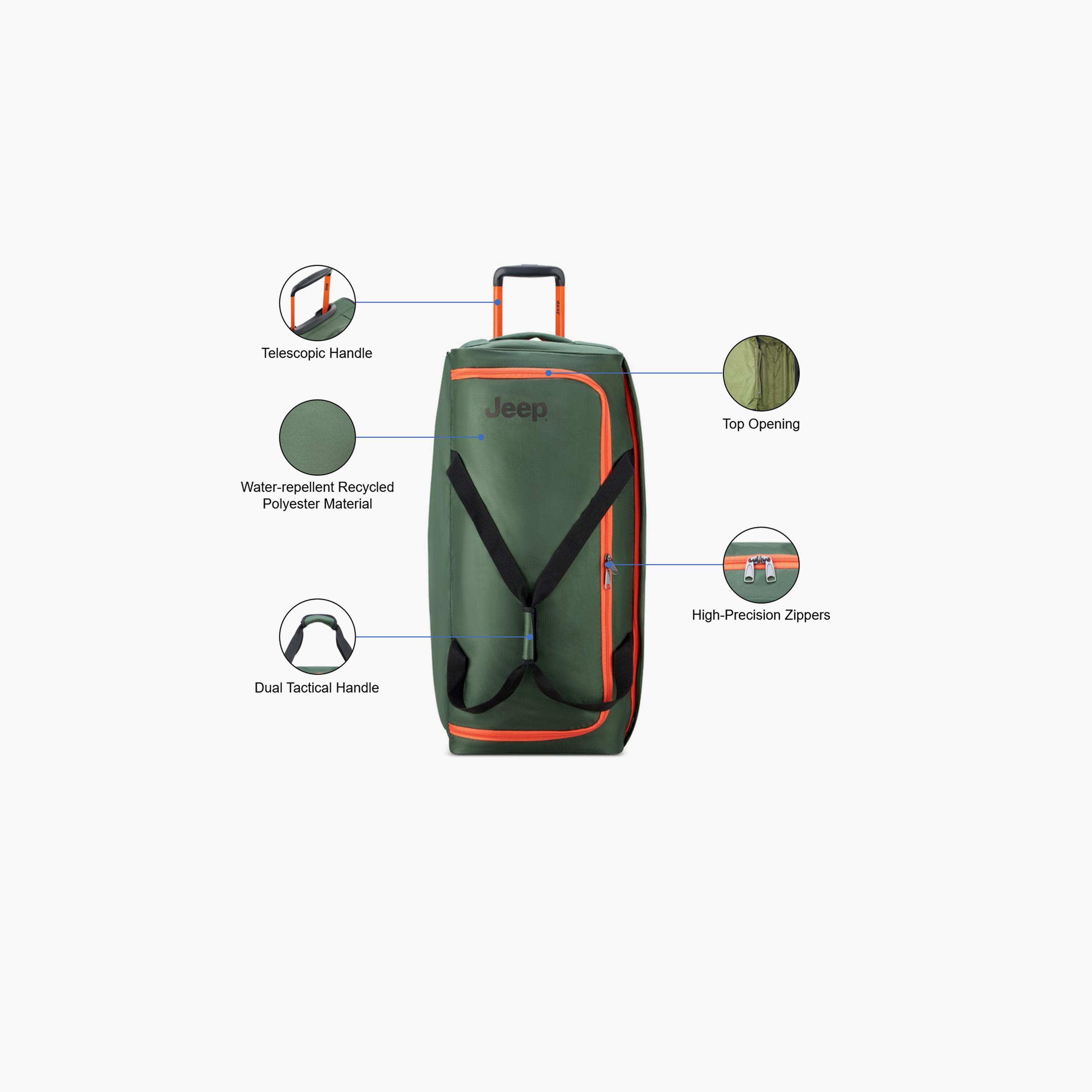 Jeep 121 L | 32.6 Inches Duffel Bag, Polyester, Combination lock | J0374126003-travel-luggagesandbags-dufflebags-image-3