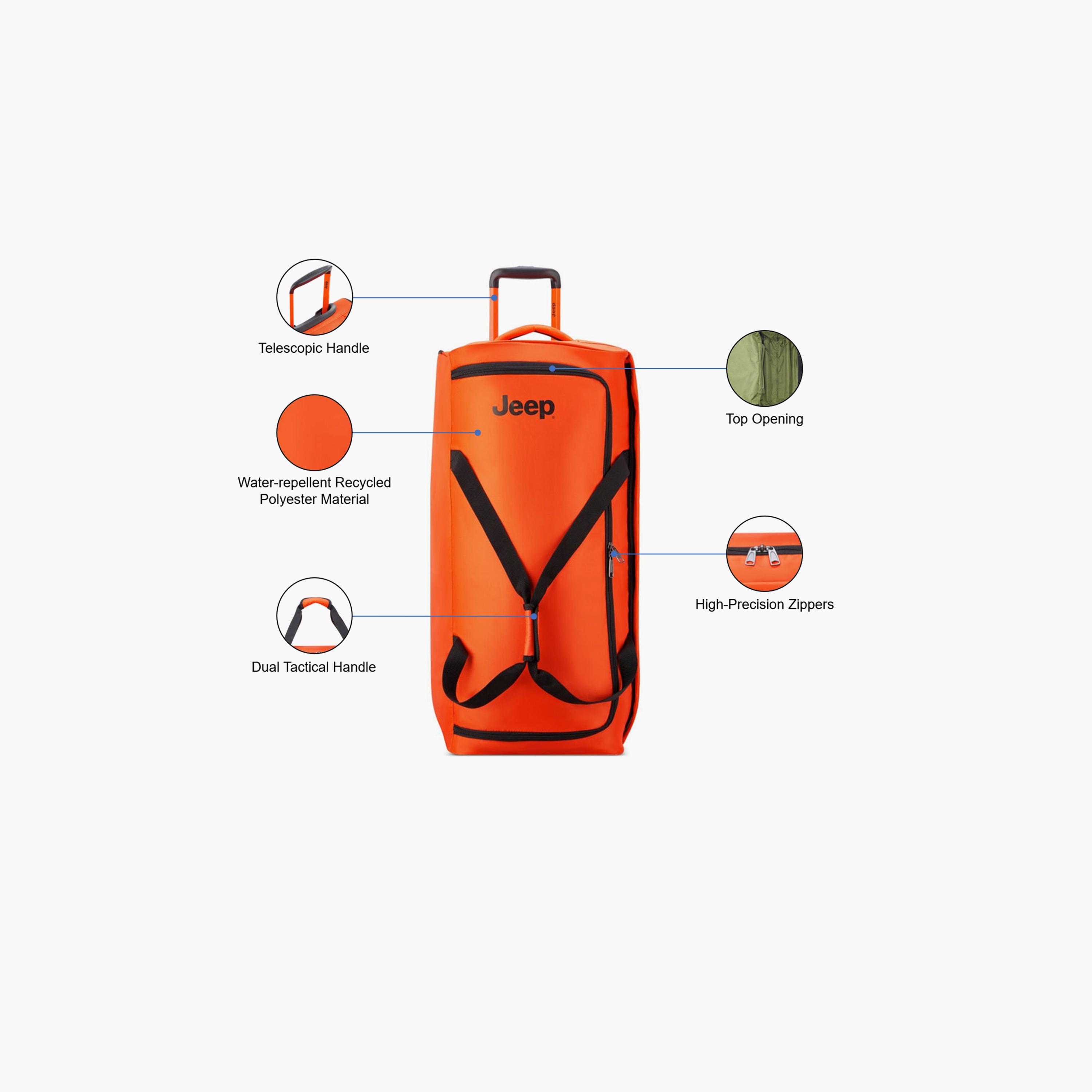 Jeep 121 L | 32.6 Inches Duffel Bag, Polyester, Combination lock | J0374126025-travel-luggagesandbags-dufflebags-image-3