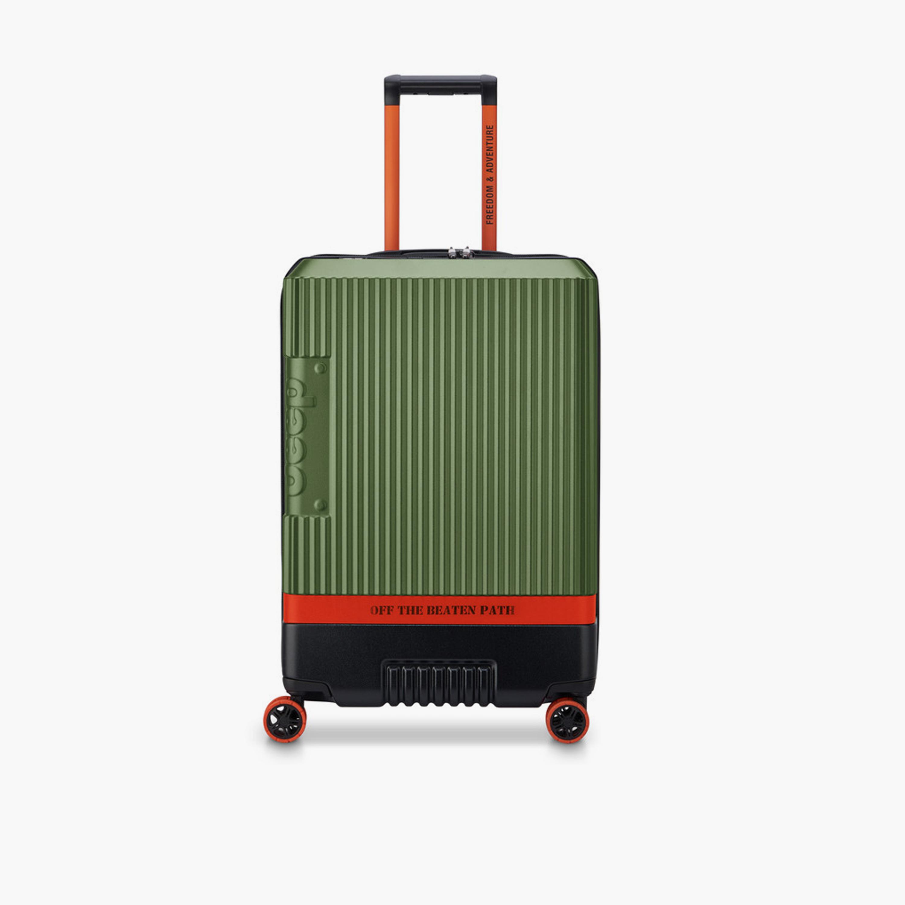 Jeep 69 CM Medium Check In Polycarbonate with AB Hard Sided 4-Wheeler Spinner Trolley Bag with TSA Lock-travel-luggagesandbags-luggage-image-1