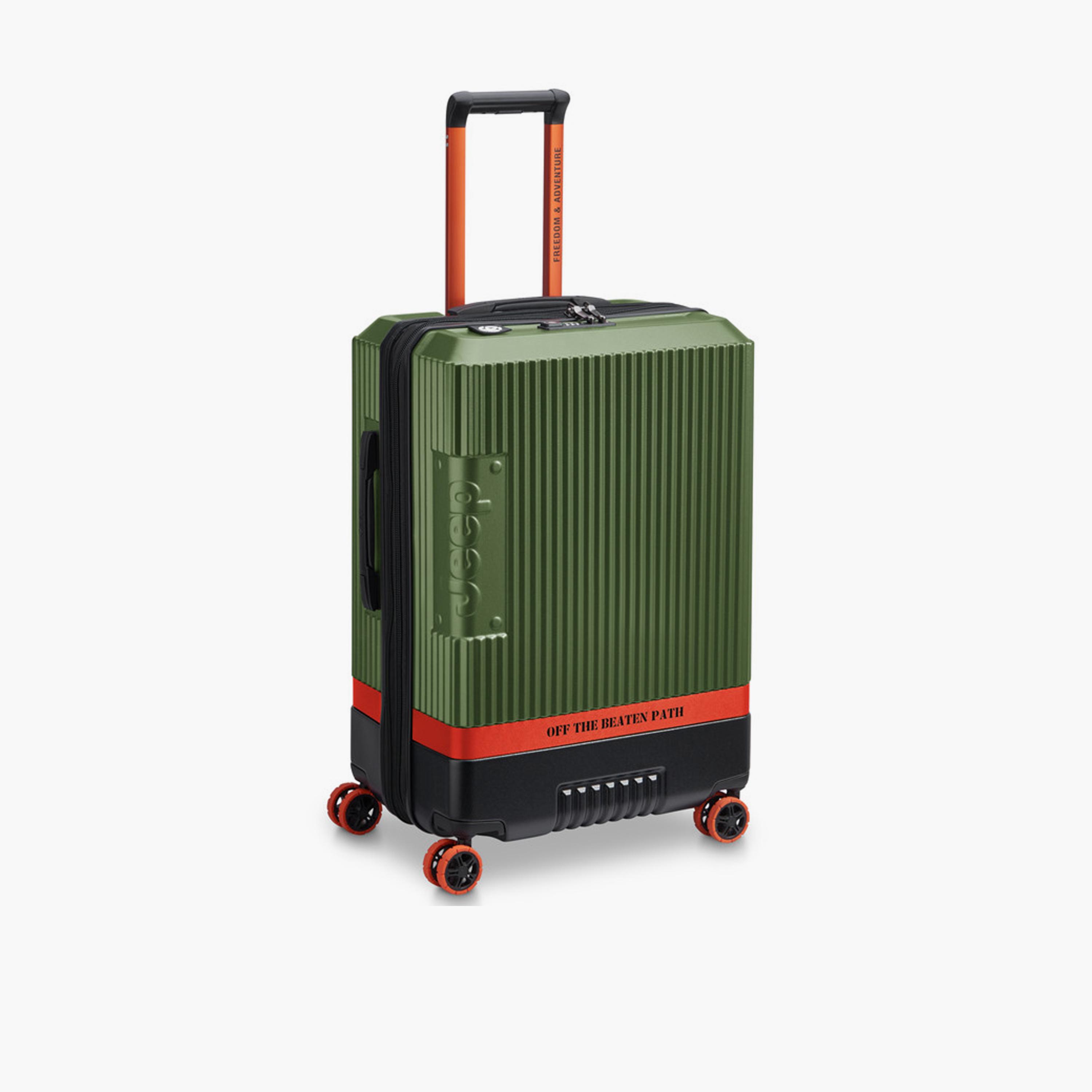 Jeep 69 CM Medium Check In Polycarbonate with AB Hard Sided 4-Wheeler Spinner Trolley Bag with TSA Lock-travel-luggagesandbags-luggage-image-5