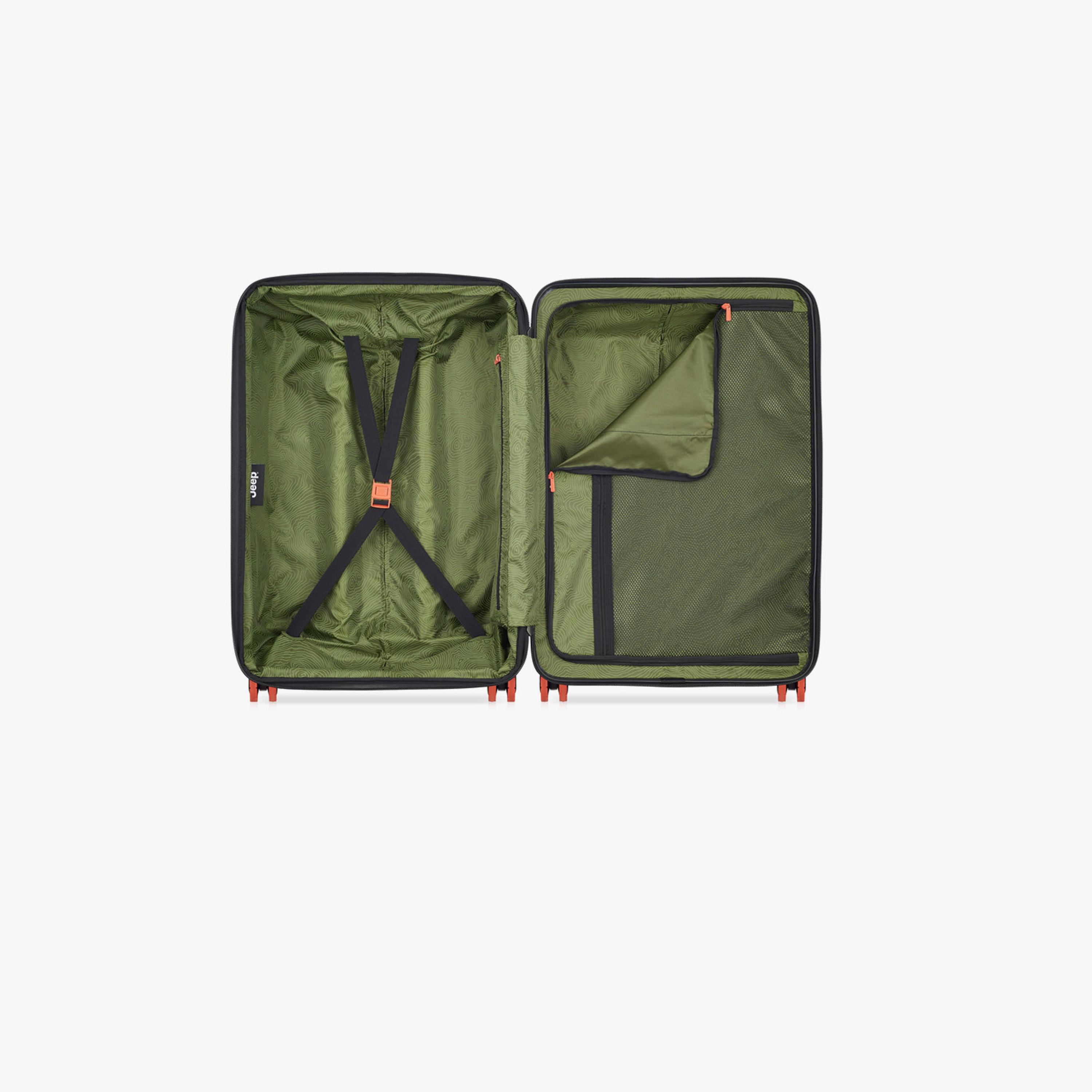 Jeep 69 CM Medium Check In Polycarbonate with AB Hard Sided 4-Wheeler Spinner Trolley Bag with TSA Lock-travel-luggagesandbags-luggage-image-7