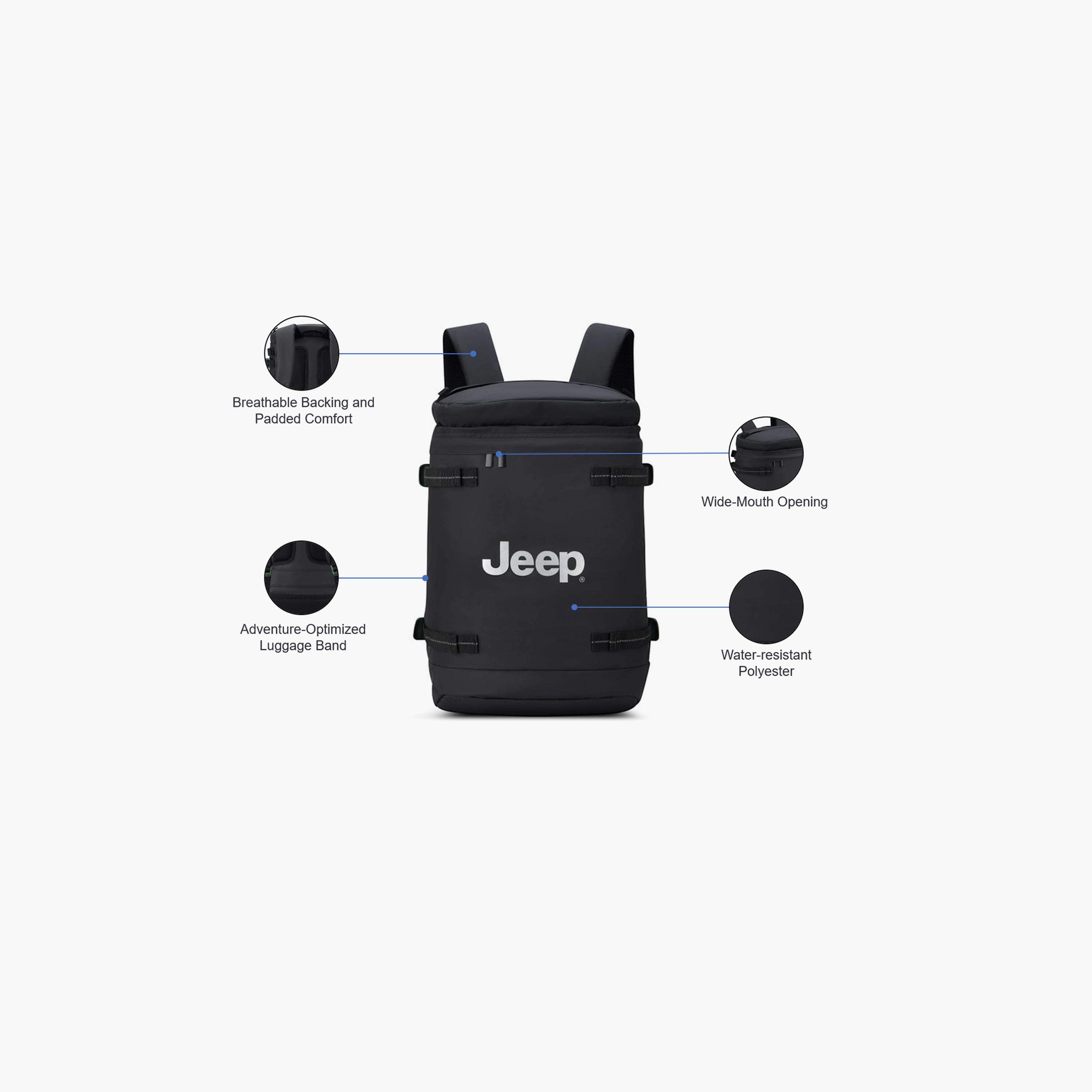 Jeep 23 L | 18.8 Inches Backpack with Adjustable Strap, Polyester | J0374260000-school-bagsandbackpacks-backpacks-image-3