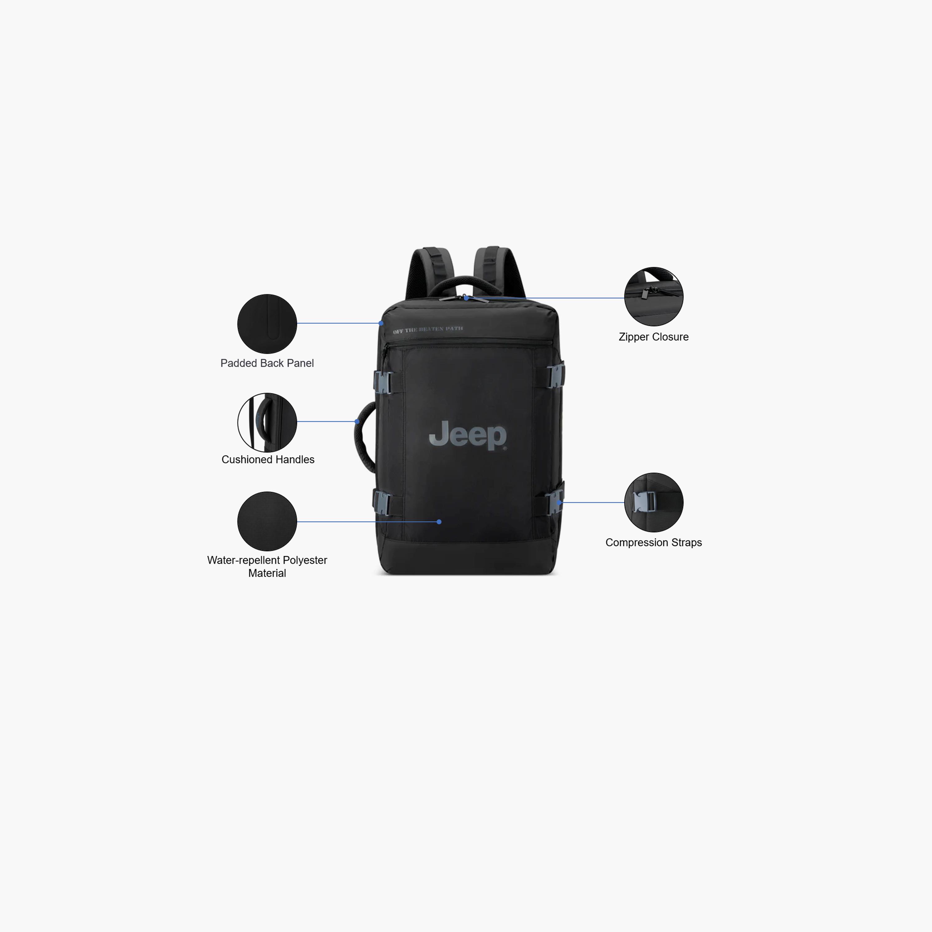 Jeep 47 L | 22.8 Inches Backpack with Adjustable Strap, Polyester | J0374064100-school-bagsandbackpacks-backpacks-image-3