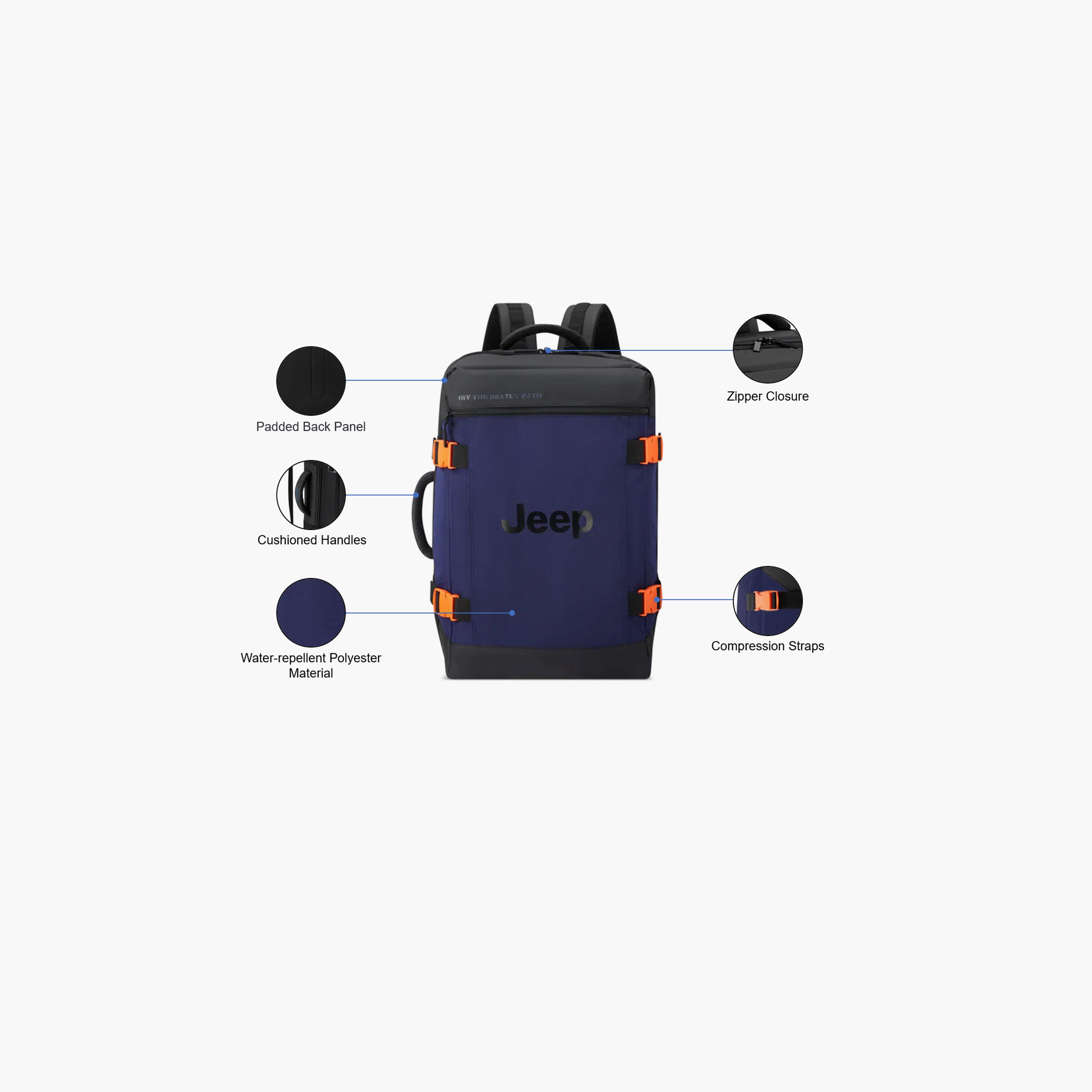 Jeep 47 L | 22.8 Inches Backpack with Adjustable Strap, Polyester | J0374064112-school-bagsandbackpacks-backpacks-image-3