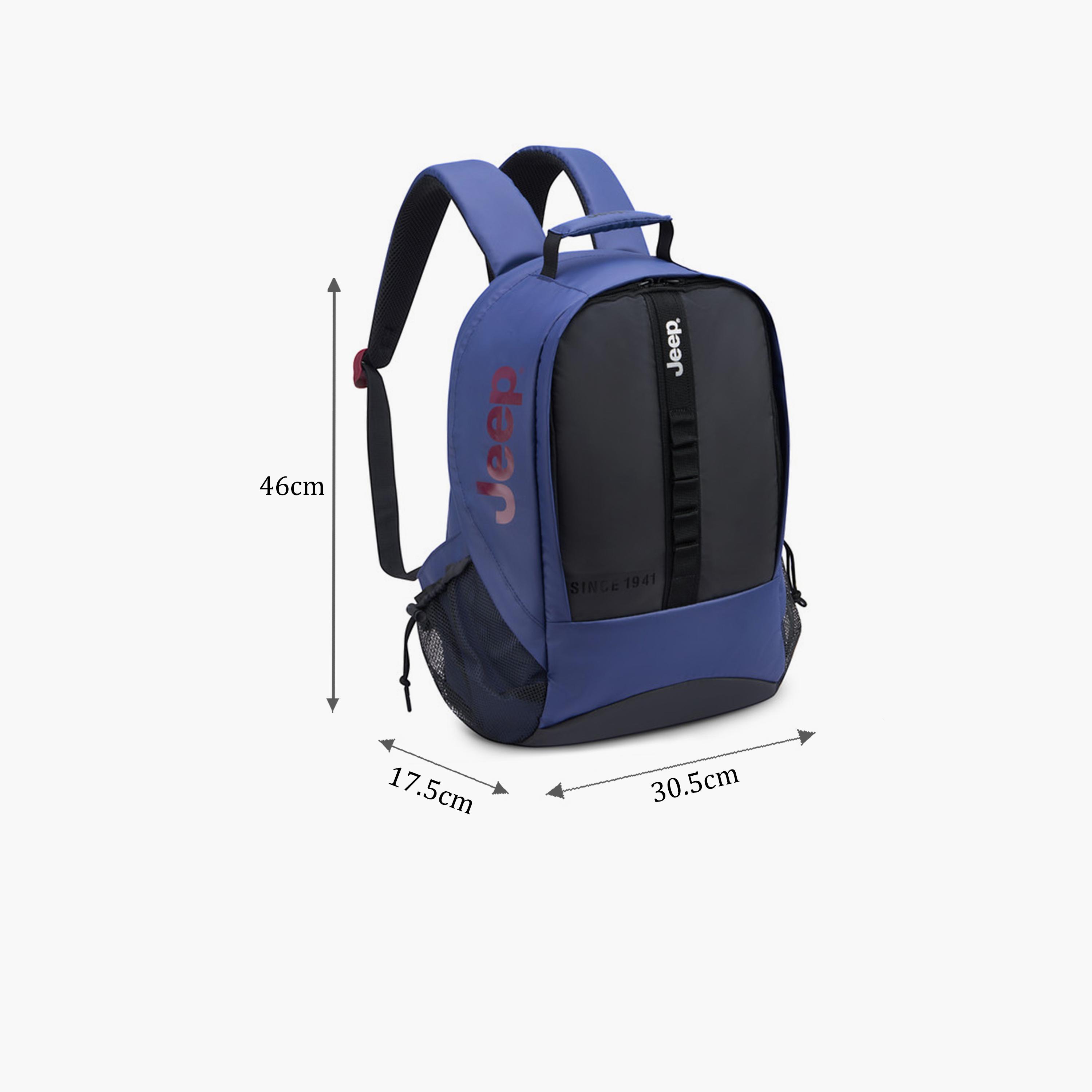 Jeep 25 L | 15.6 Inches Backpack with Adjustable Strap, Polyester | J0274560002-school-bagsandbackpacks-backpacks-image-2
