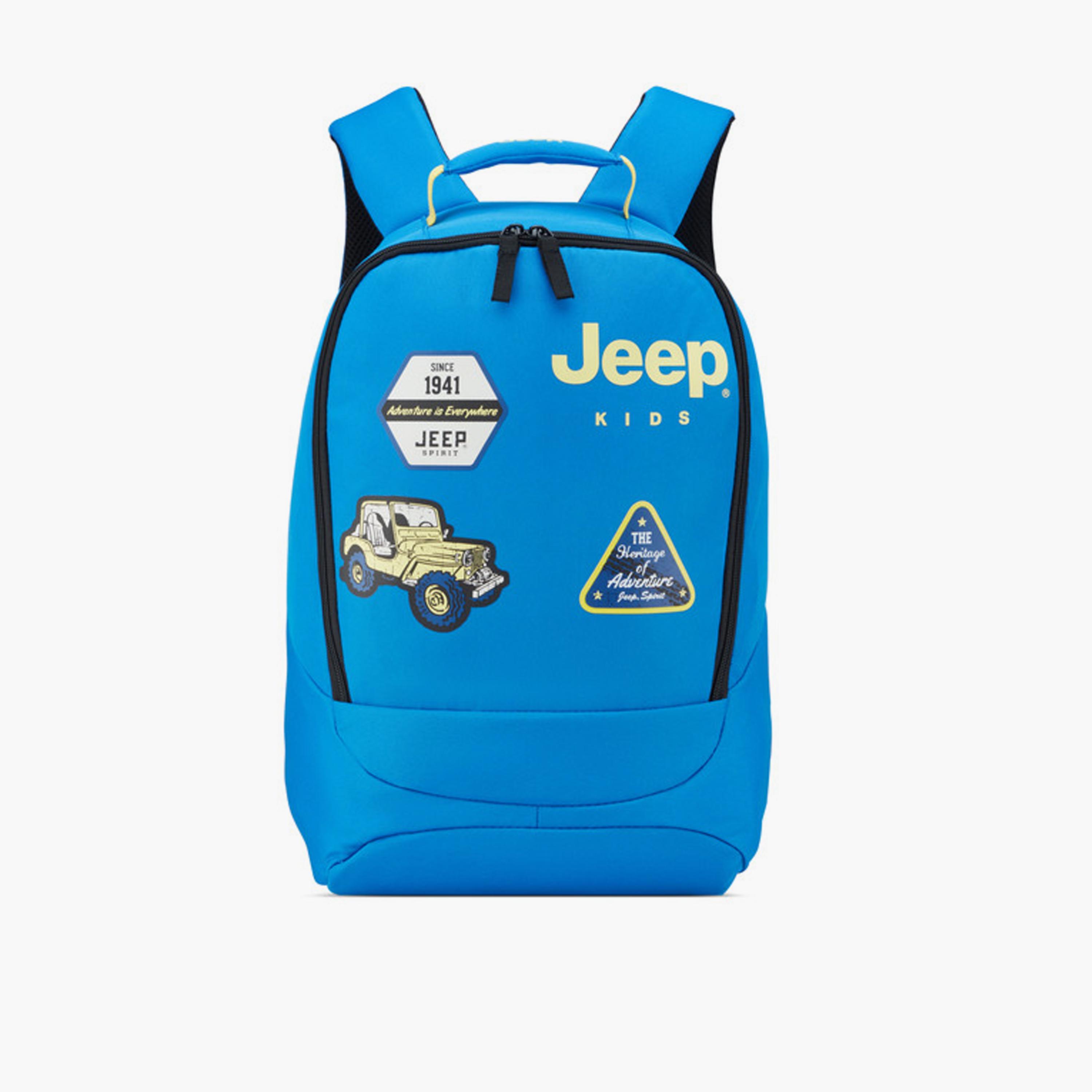 Jeep 21 L | 15.6 Inches Backpack with Adjustable Strap, Polyester | J0374560002-school-bagsandbackpacks-backpacks-image-1