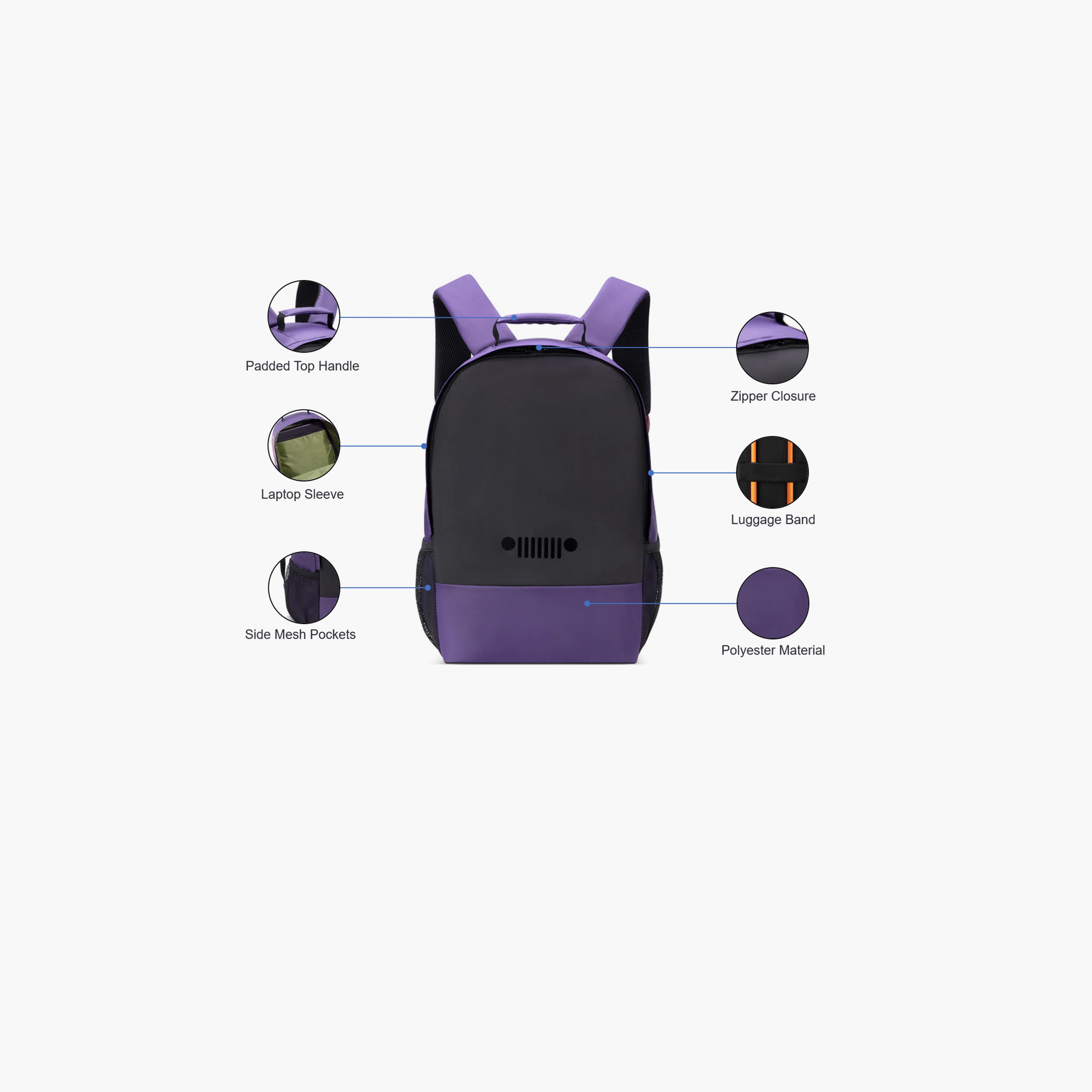 Jeep 36.8 L | 17.3 Inches Backpack with Adjustable Strap, Polyester | J0374360008-school-bagsandbackpacks-backpacks-image-3