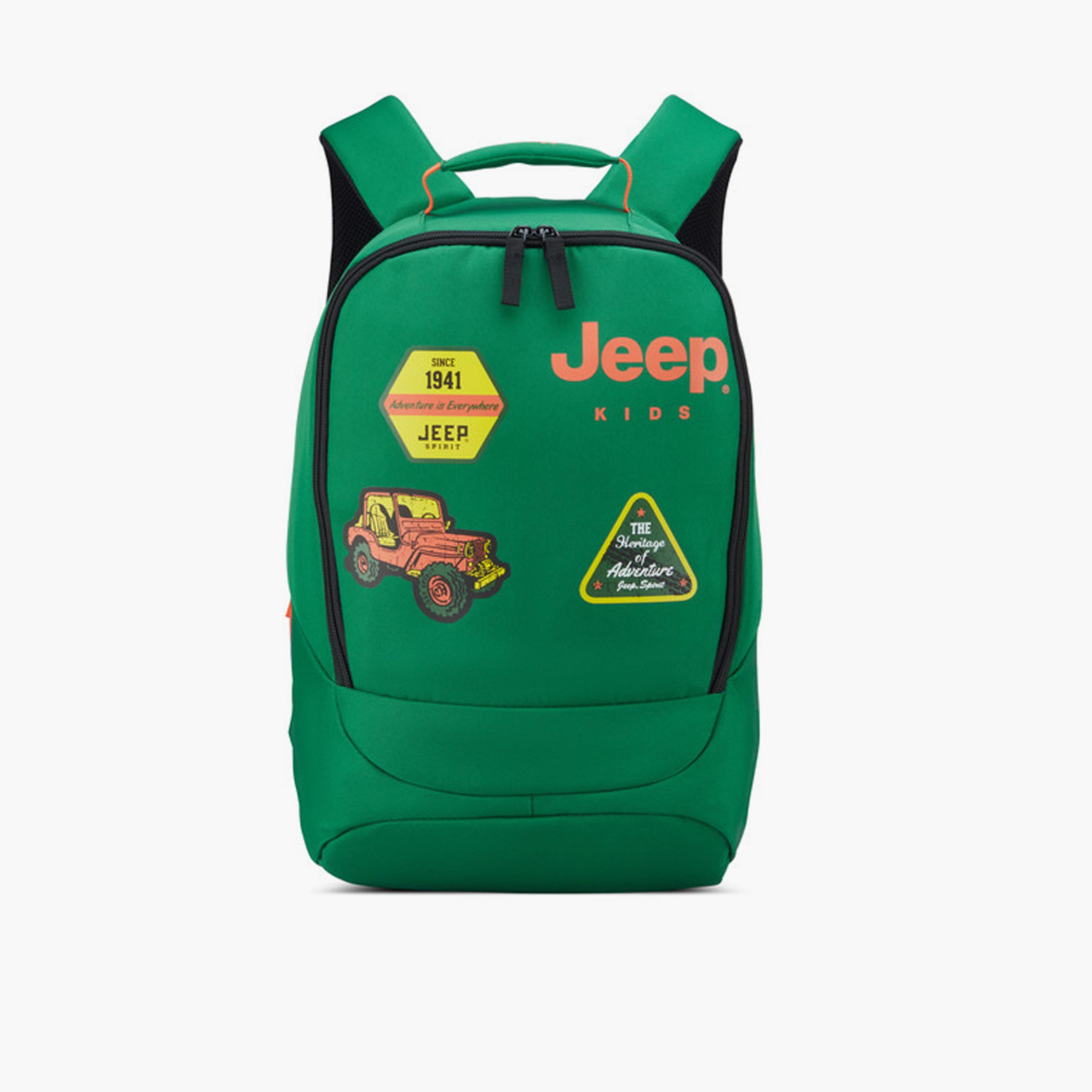 Jeep 21 L | 15.6 Inches Backpack with Adjustable Strap, Polyester | J0374560003-school-bagsandbackpacks-backpacks-image-1