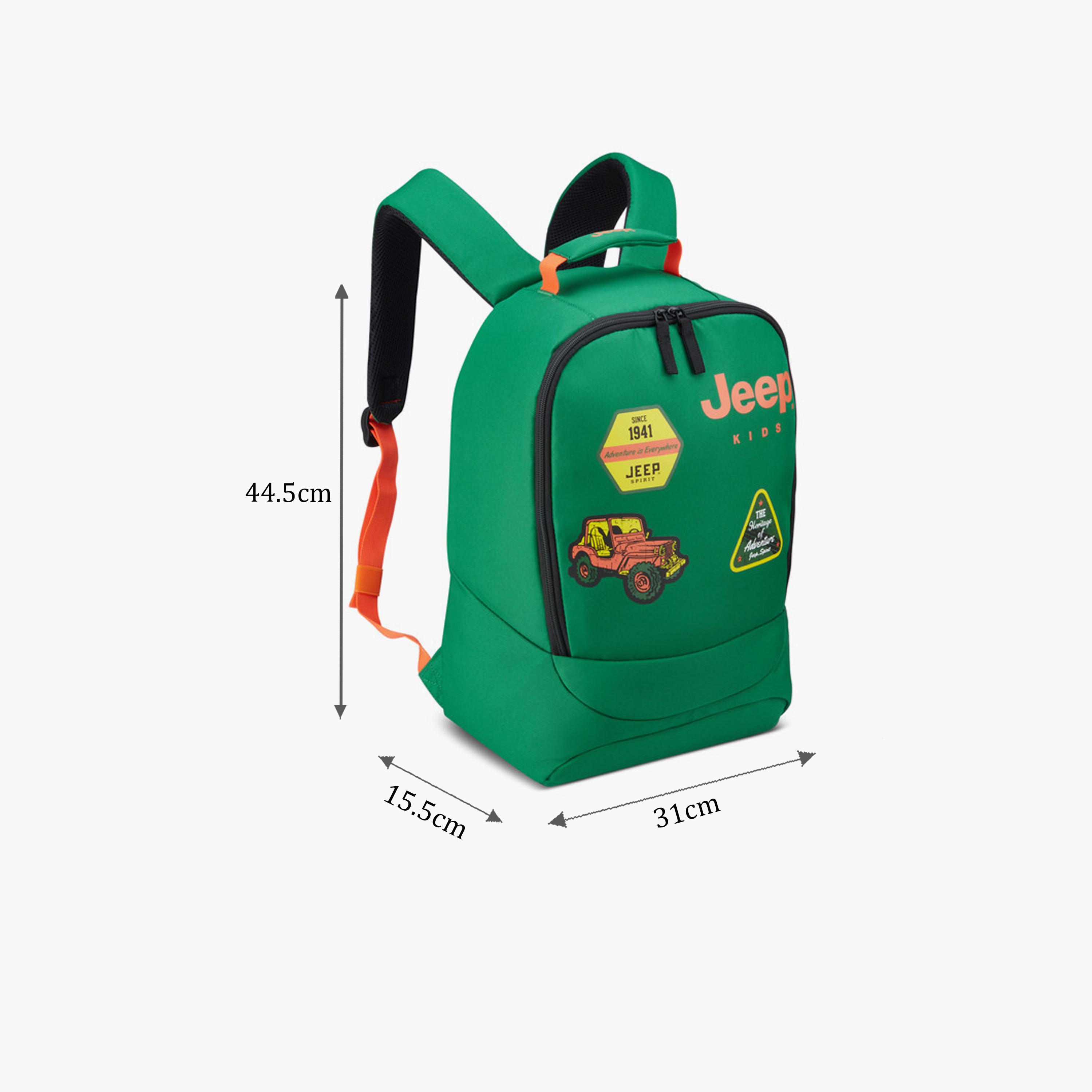 Jeep 21 L | 15.6 Inches Backpack with Adjustable Strap, Polyester | J0374560003-school-bagsandbackpacks-backpacks-image-2