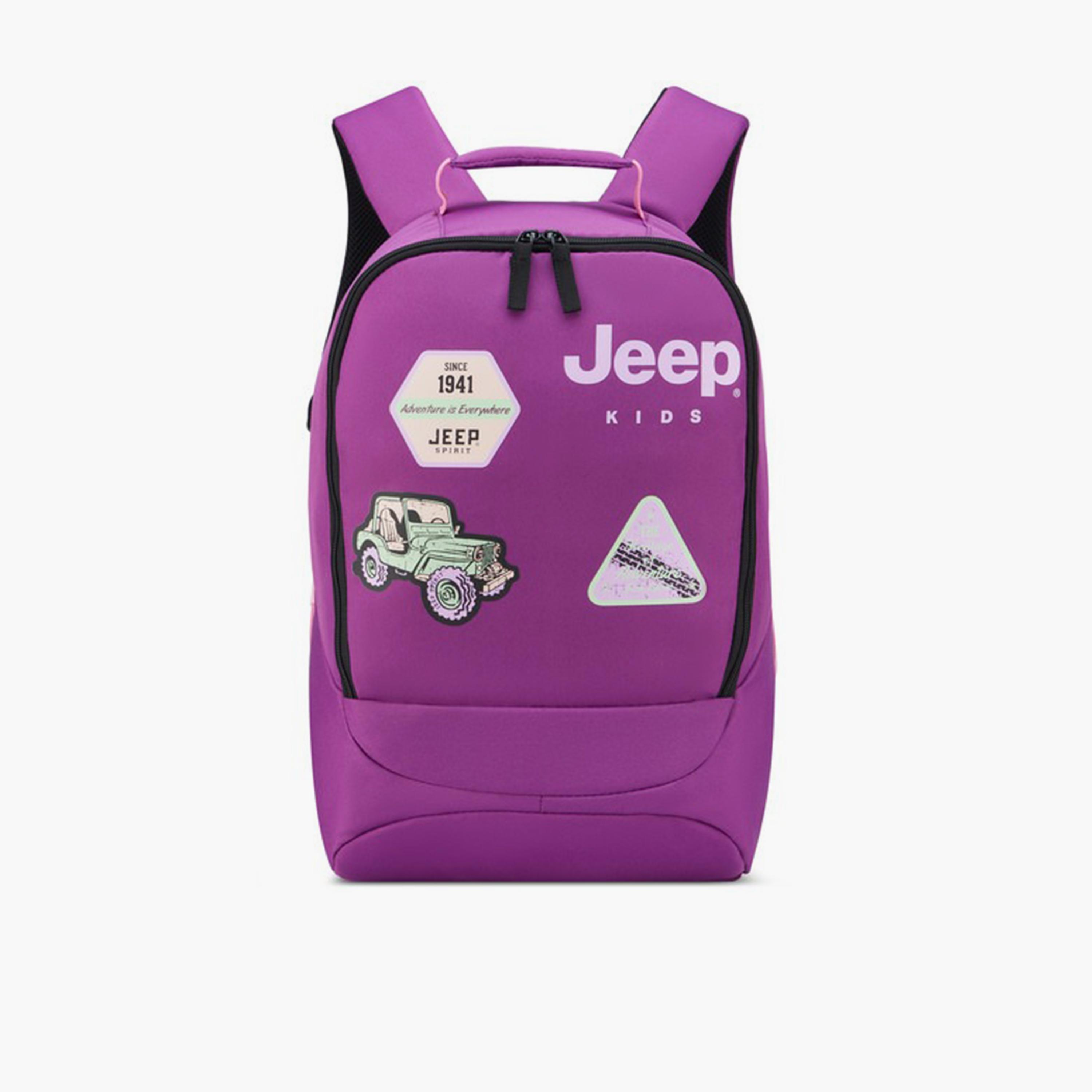 Jeep 21 L | 15.6 Inches Backpack with Adjustable Strap, Polyester | J0374560009-school-bagsandbackpacks-backpacks-image-1