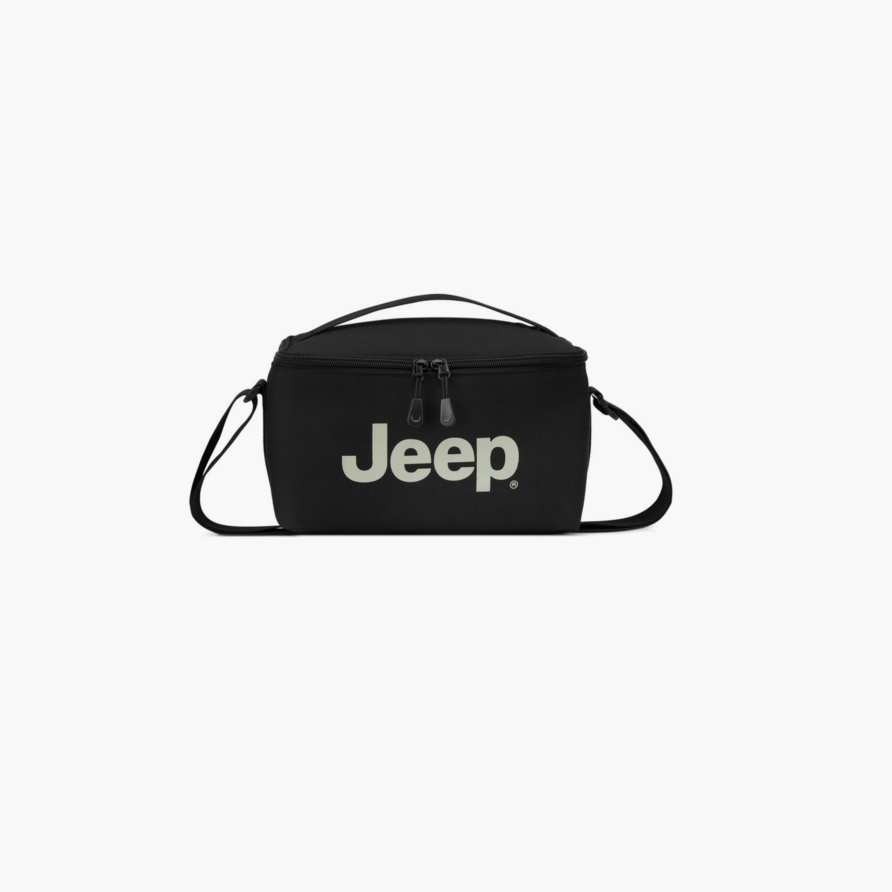 Jeep Logo Lunch Bag with Zipper Closure | J0374619000-school-lunchessentials-lunchbags-image-1