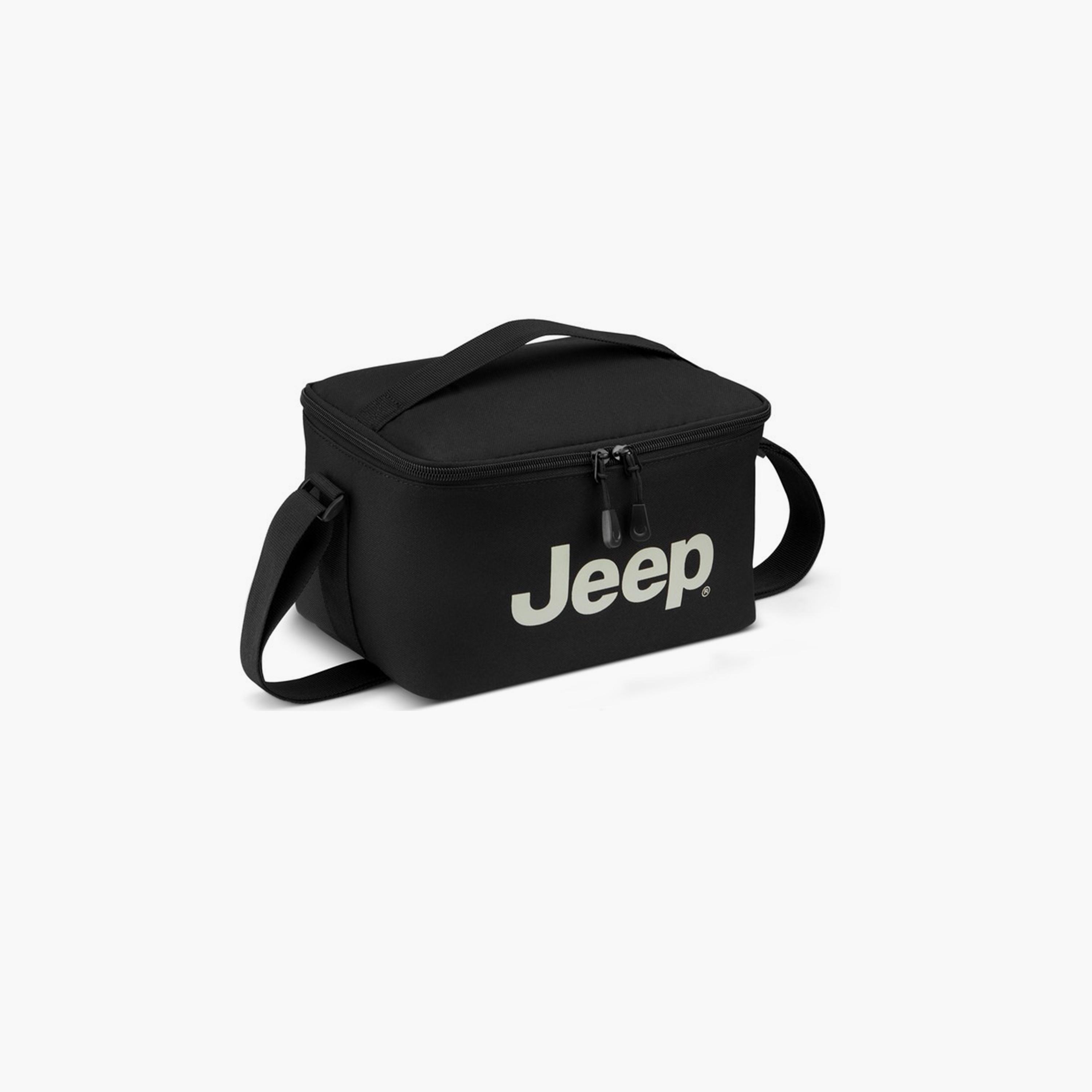 Jeep Logo Lunch Bag with Zipper Closure | J0374619000-school-lunchessentials-lunchbags-image-2