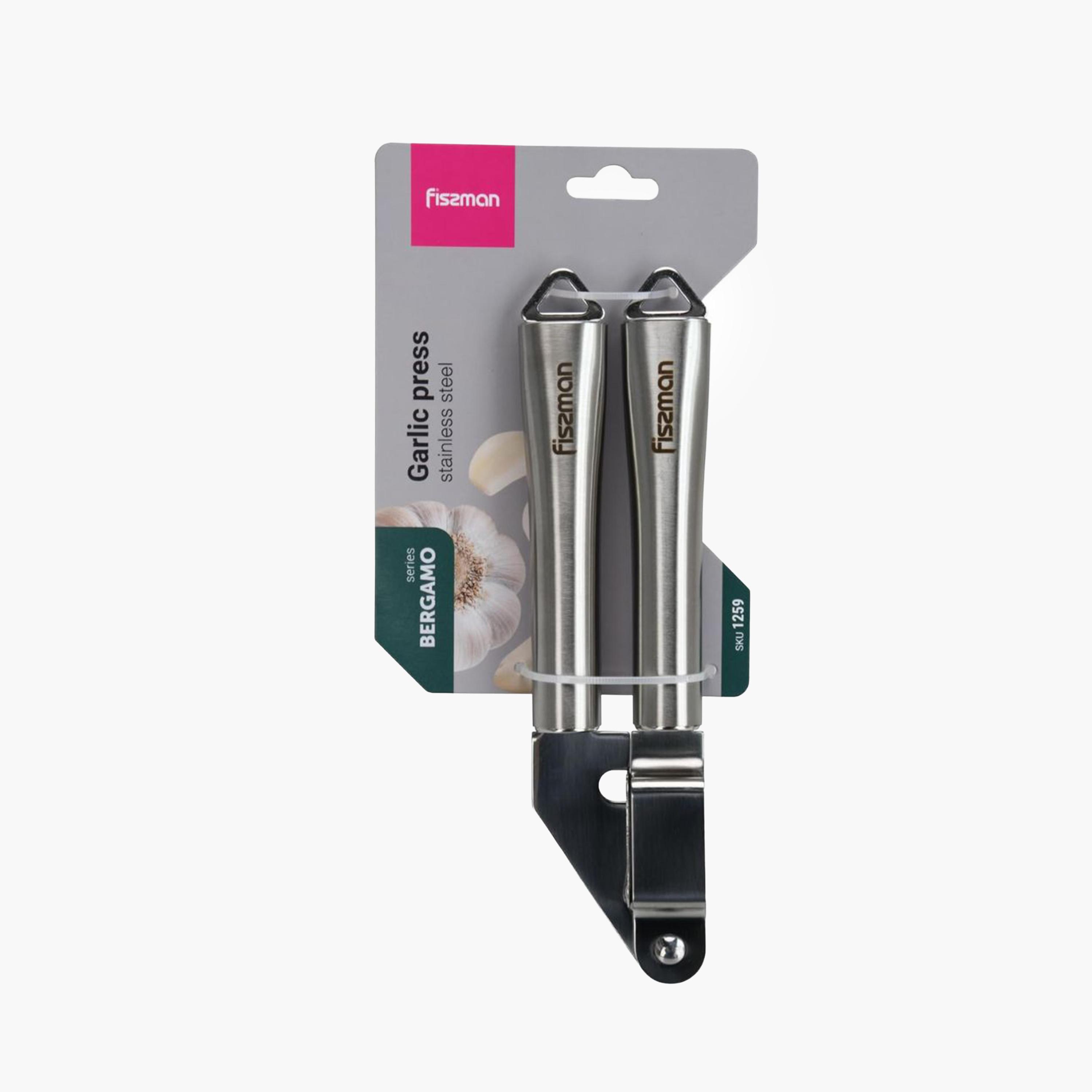 Stainless Steel Garlic Press 20cm-household-kitchen-kitchentoolsandutensils-foodpreparationtools-image-3