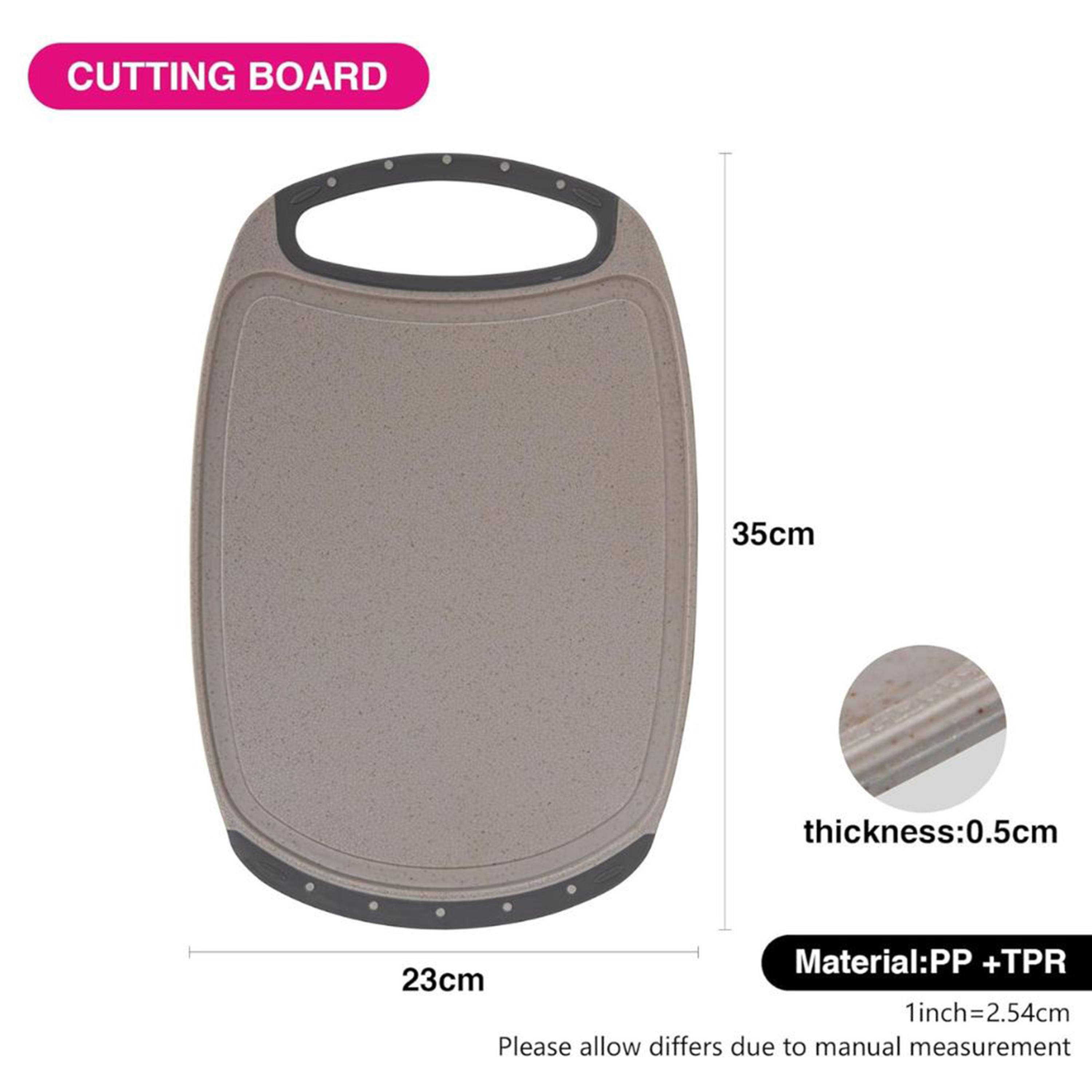 فيسمان لوح تقطيع بلاستيكي مريح مع أخدود-household-kitchen-bakeware-bakingtoolsandaccessories-image-2