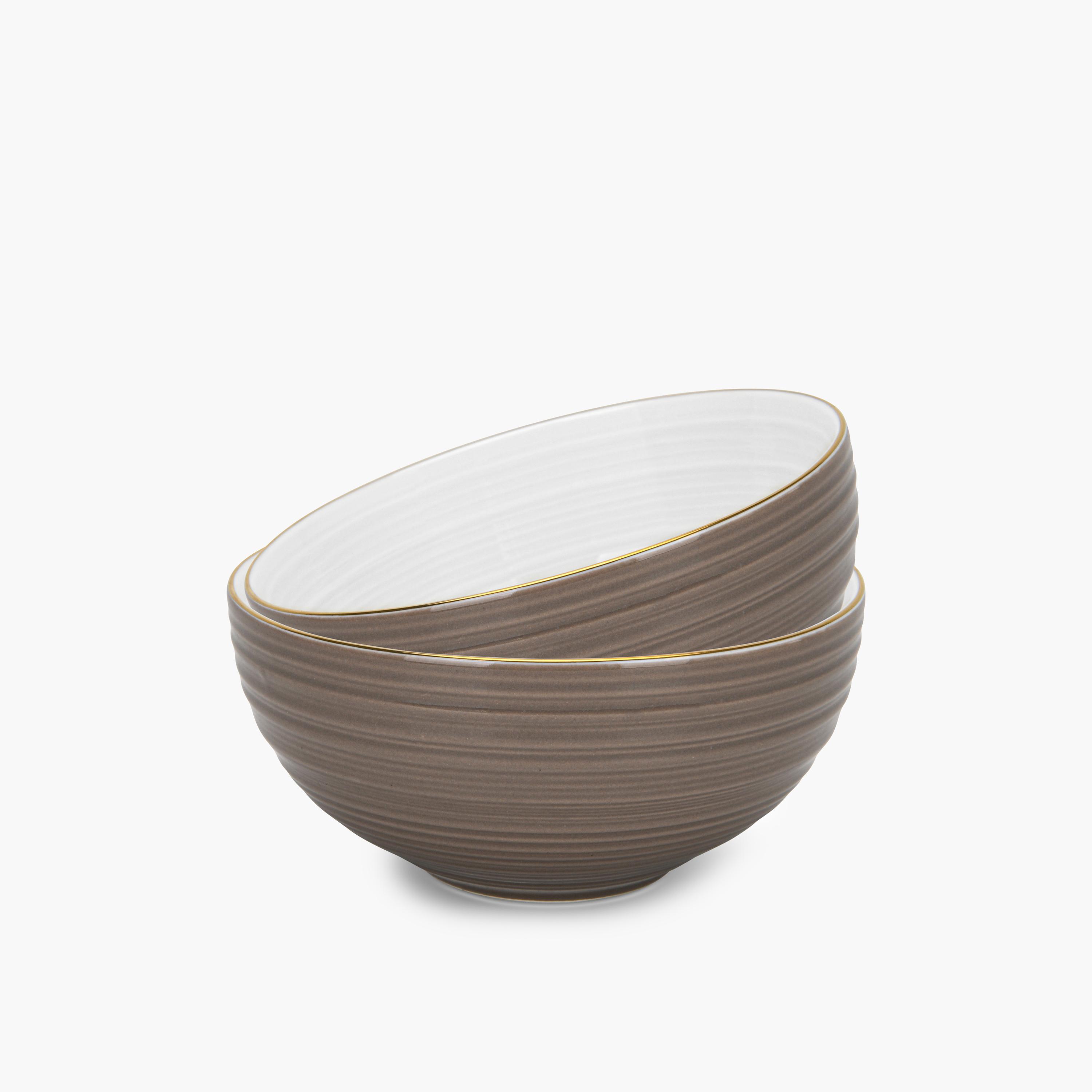 Textured Porcelain Bowls Set-household-dining-dinnerware-bowls-image-1