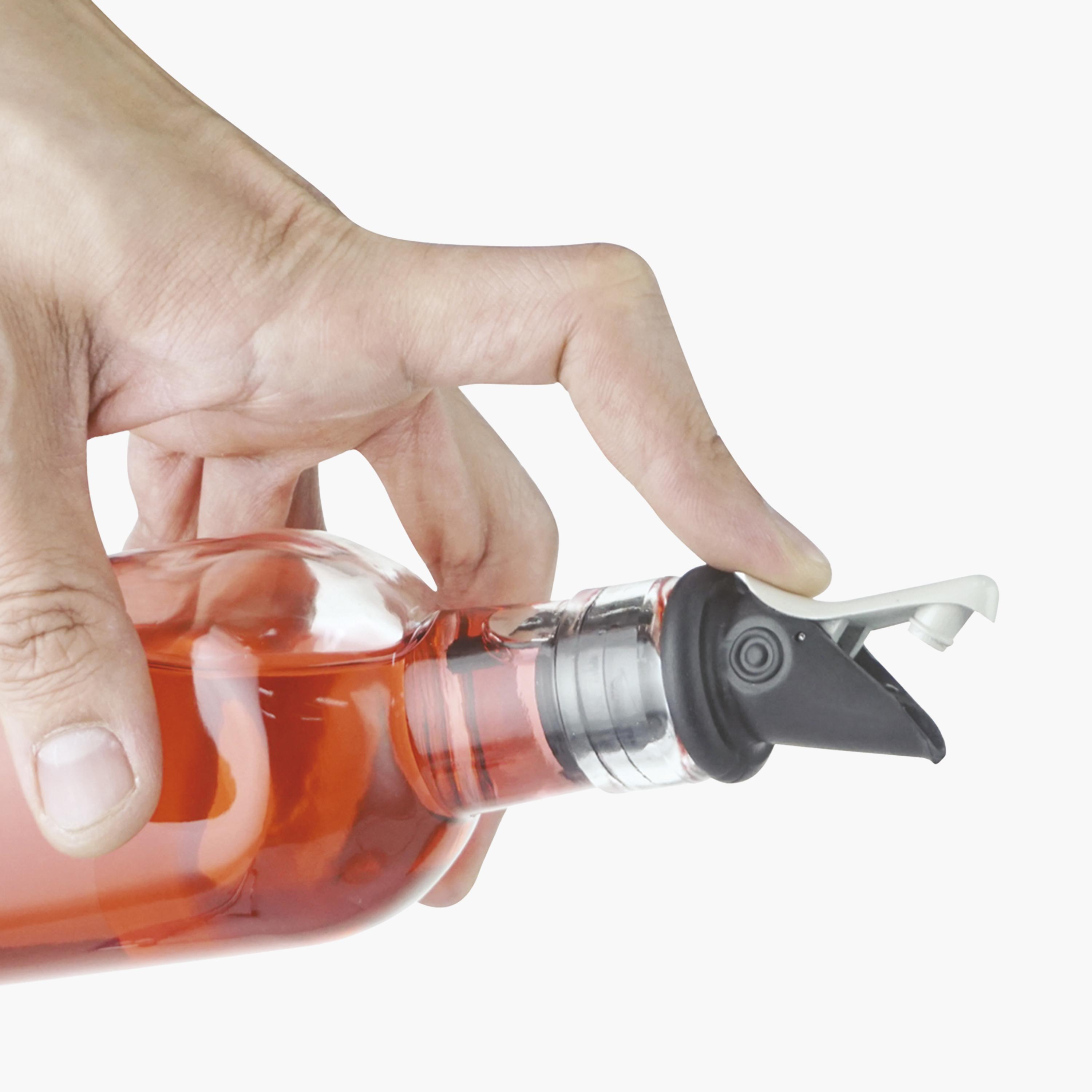 Glass Oil Vinegar Dispenser Set-household-dining-drinkserveware-bottles-image-2