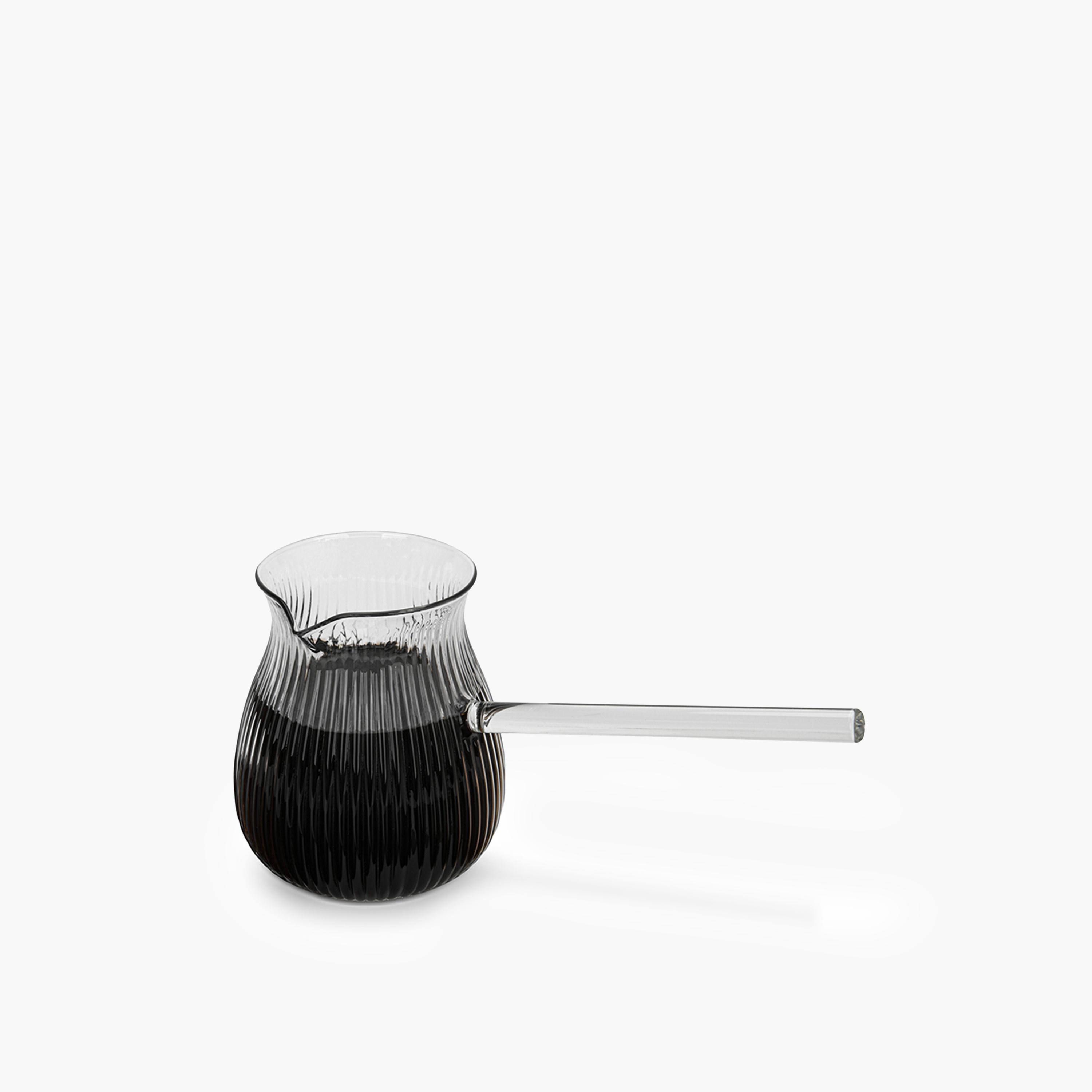 Ribbed Glass Coffee Pot 650ml-household-kitchen-cookware-potsandpans-image-9