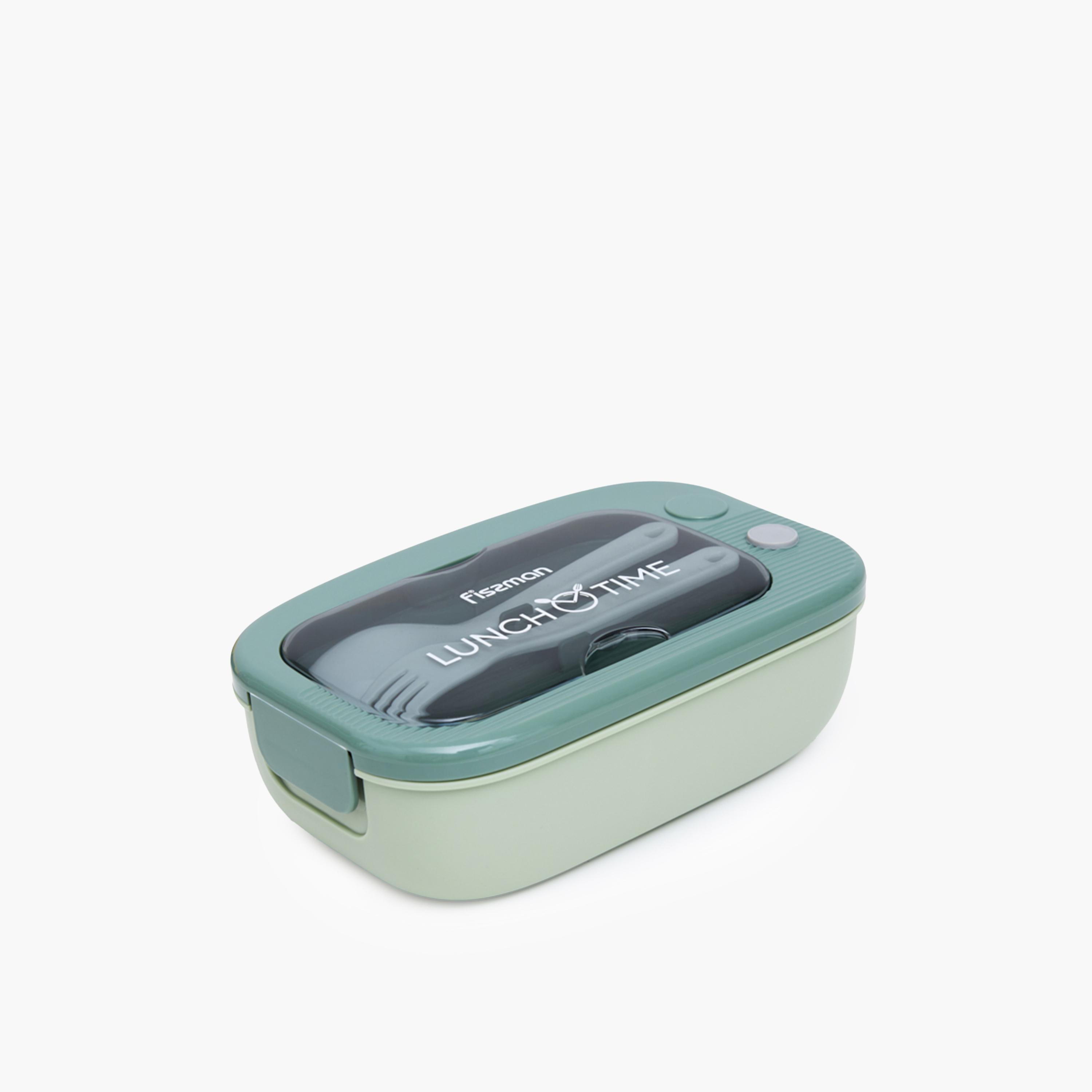 Two-Compartment Lunch Box Green-household-kitchen-foodstorage-containers-image-8