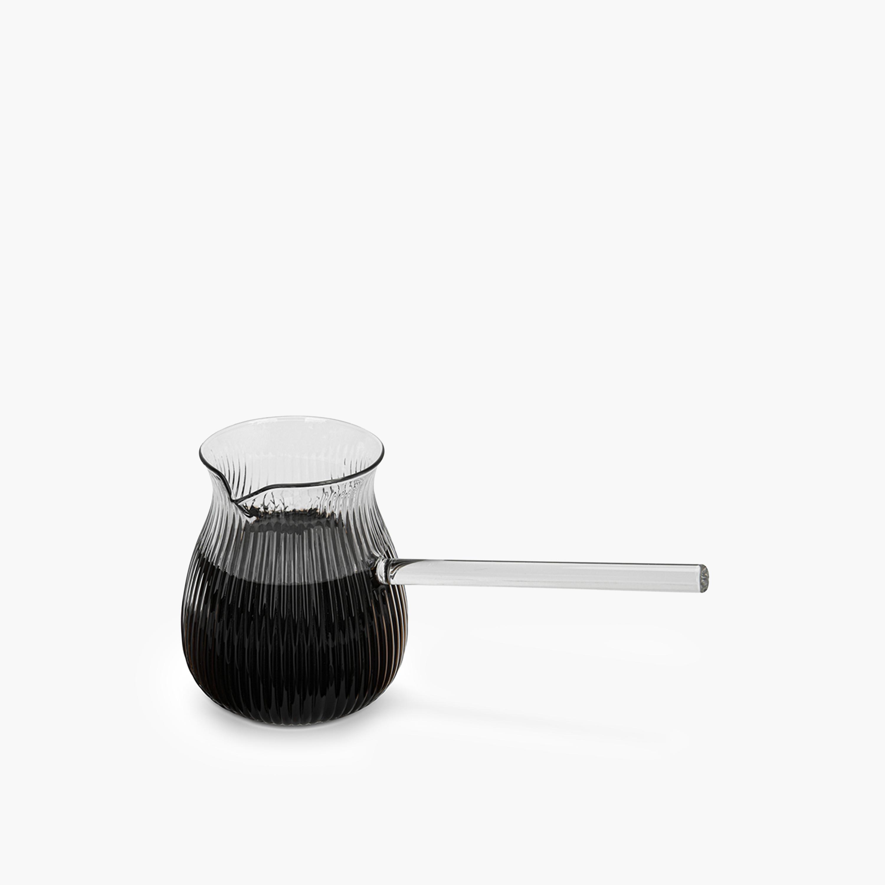 Glass Coffee Pot Ribbed-household-kitchen-cookware-potsandpans-image-2