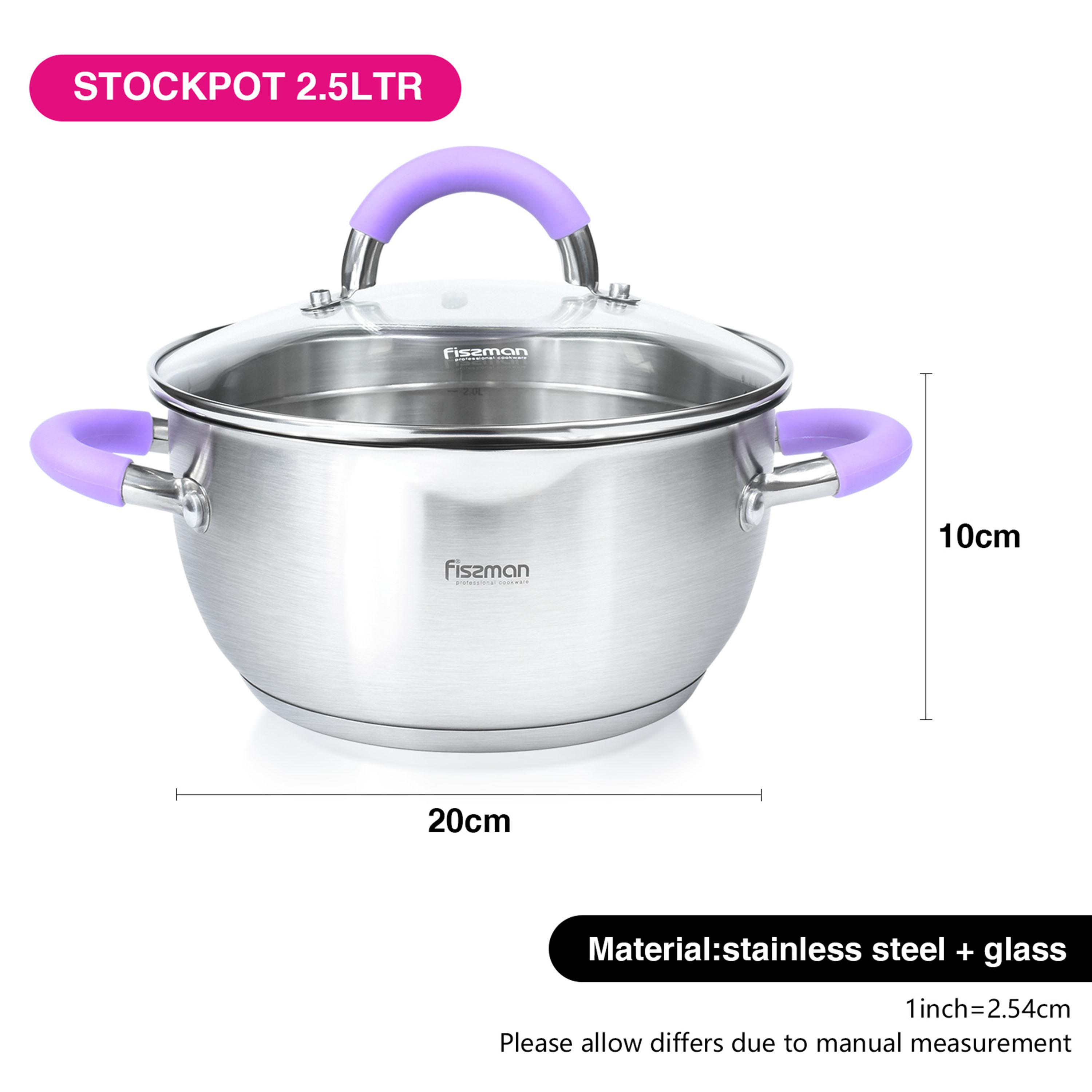 Stainless Steel Stockpot Strainer Lid-household-kitchen-cookware-potsandpans-image-4