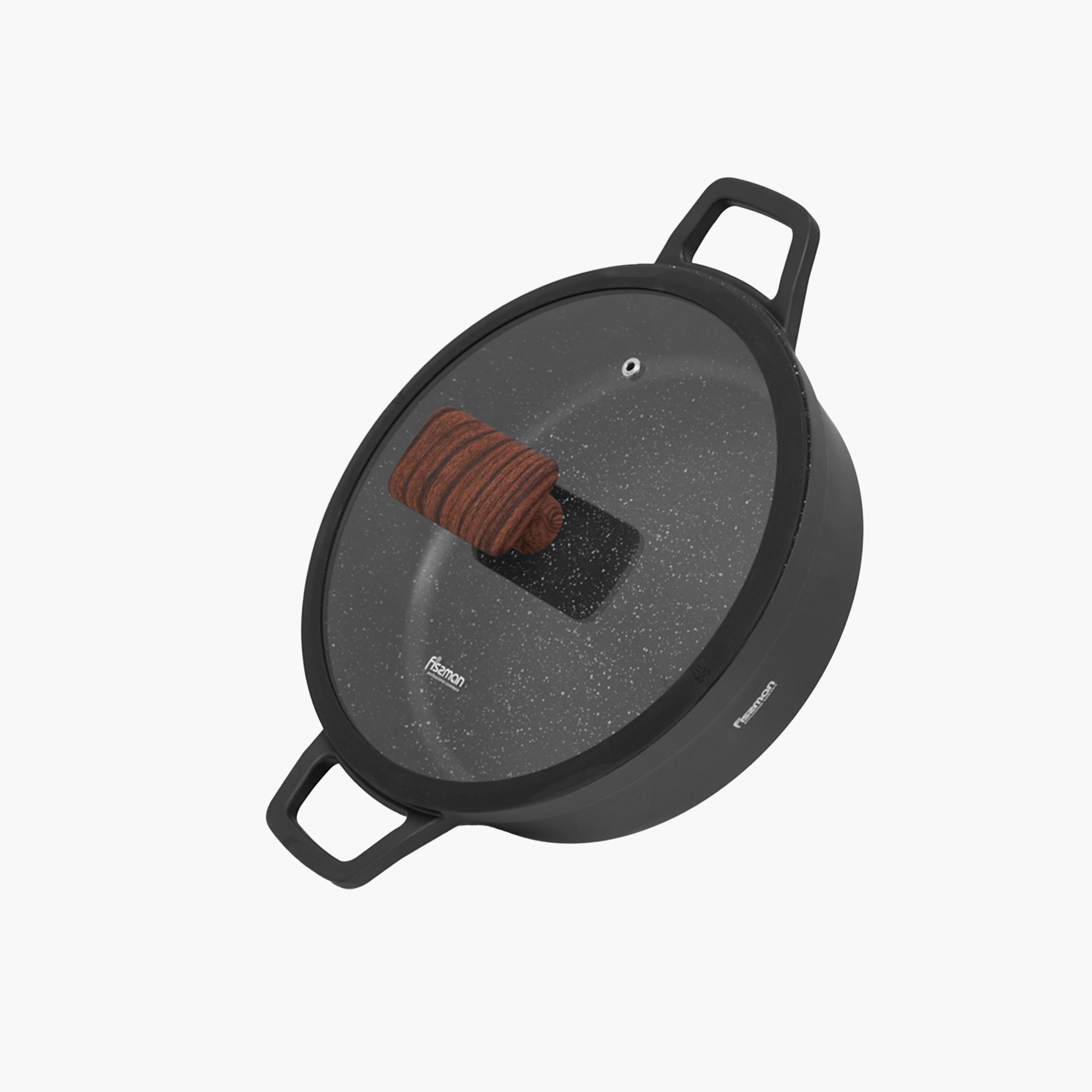 فيسمان طاجن ضحل ألومنيوم غير لاصق 28 سم-household-kitchen-cookware-potsandpans-image-1