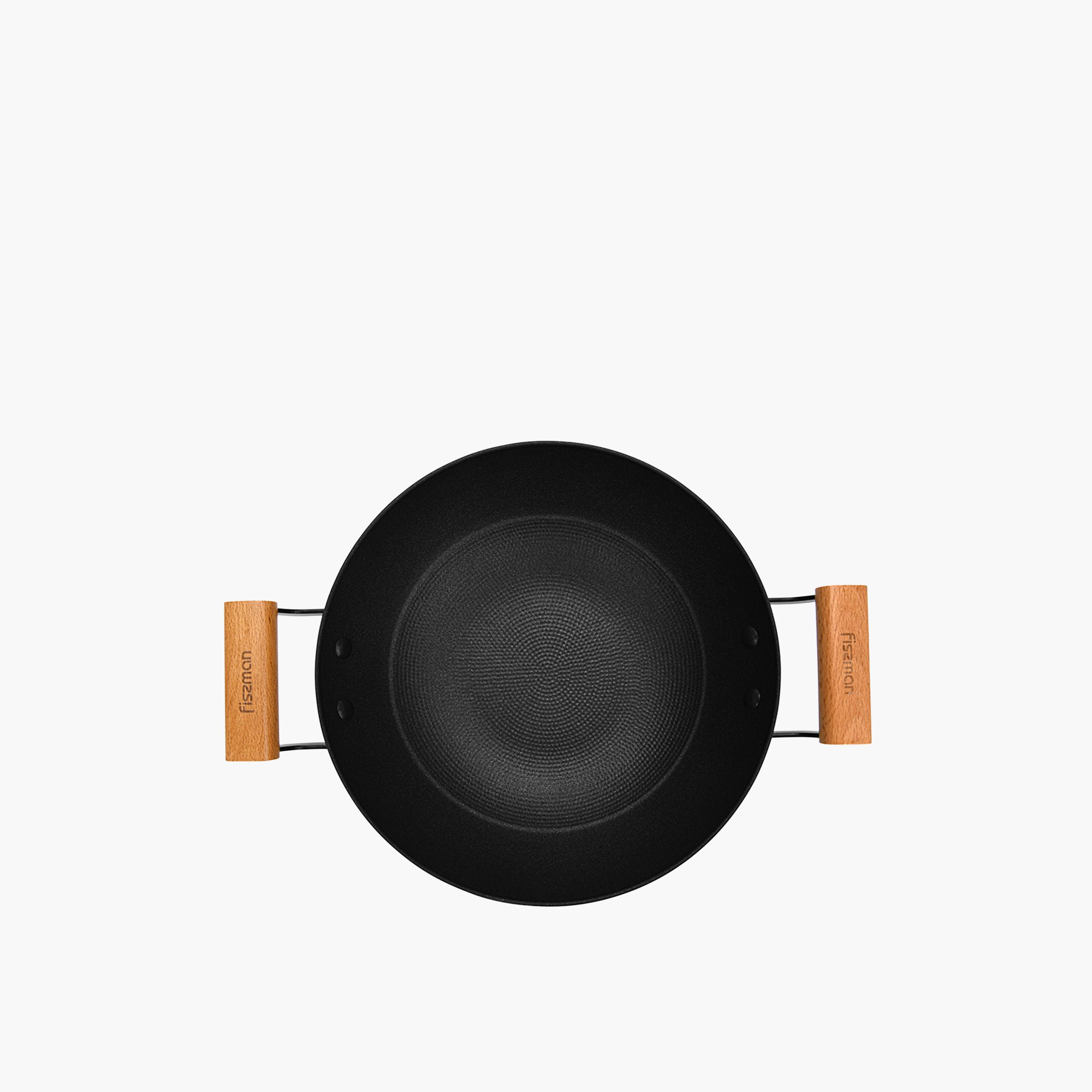 Seagreen Wok Non-Stick Lightweight Cast Iron-household-kitchen-cookware-potsandpans-image-6
