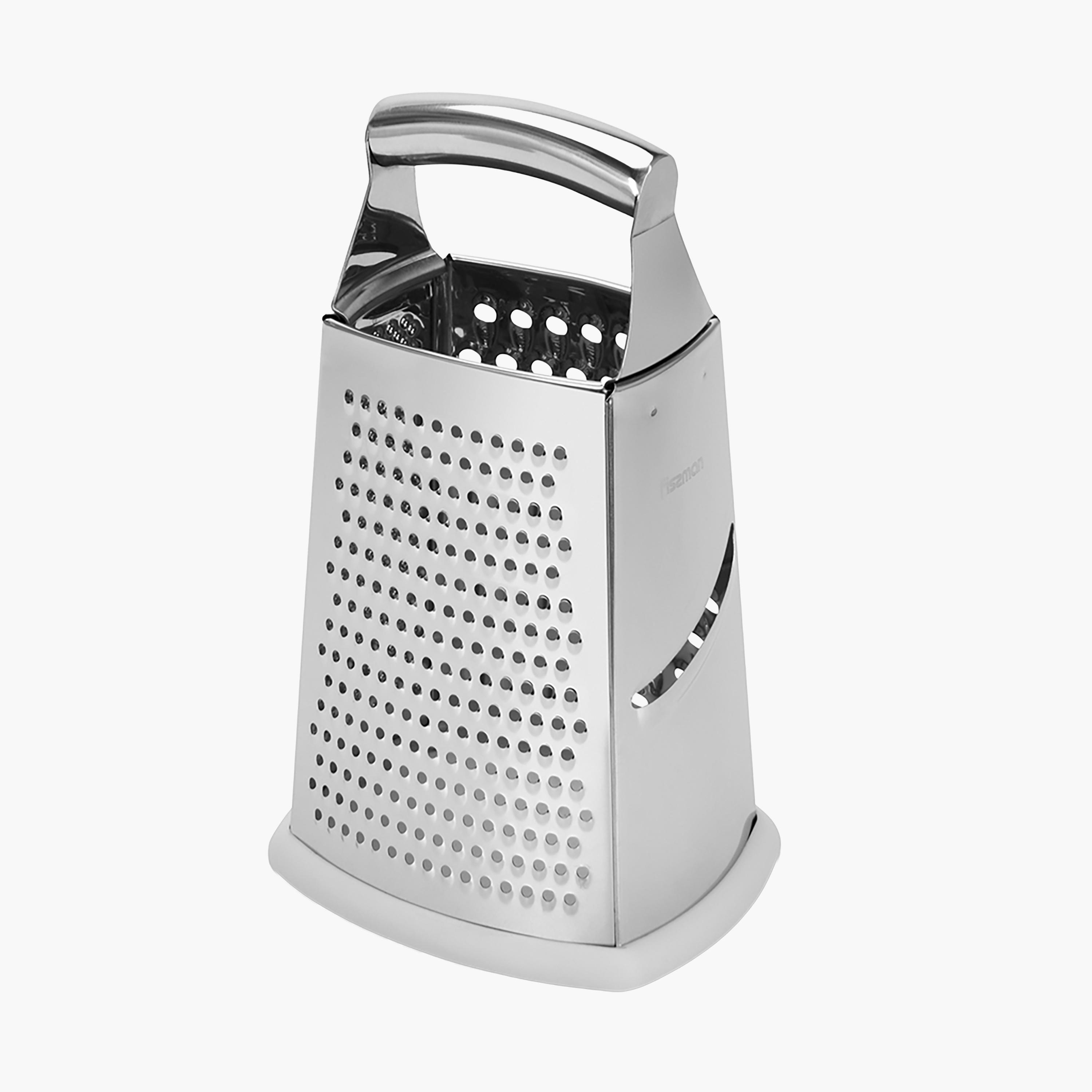 Fissman Stainless Steel 4-Sided Box Grater-household-kitchen-kitchentoolsandutensils-foodpreparationtools-image-1
