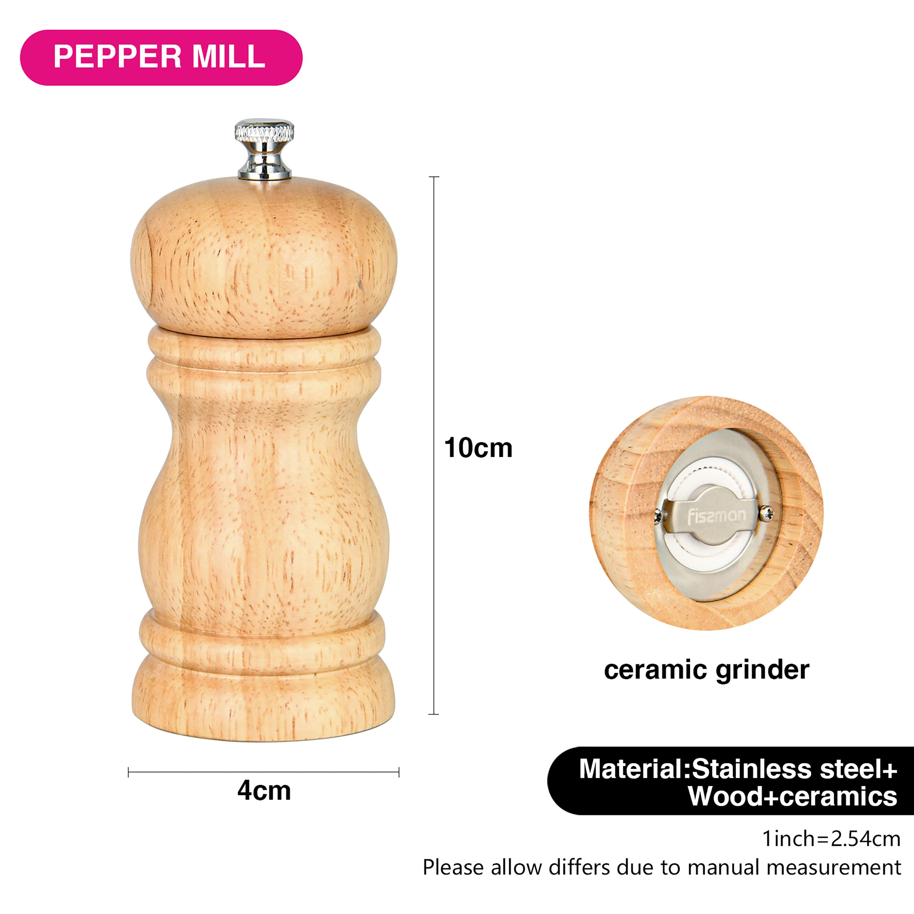 Wooden Pepper Mill 10cm-household-kitchen-foodstorage-containers-image-2
