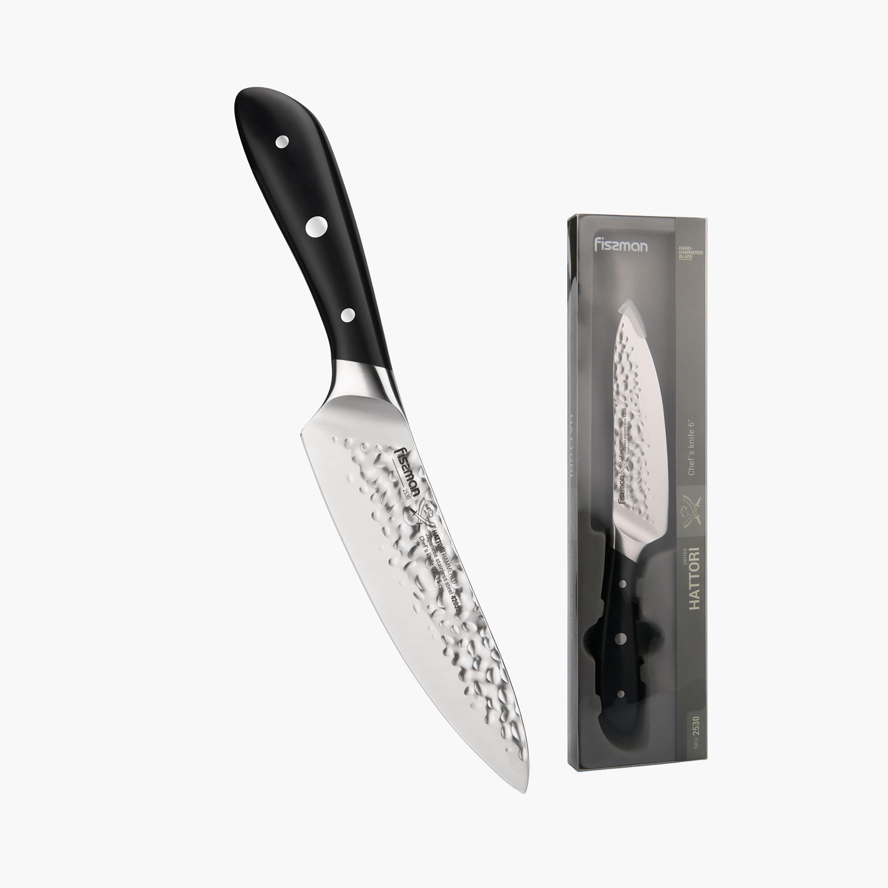 Hattori Series Chef Knife Black-household-kitchen-kitchentoolsandutensils-knives-image-1