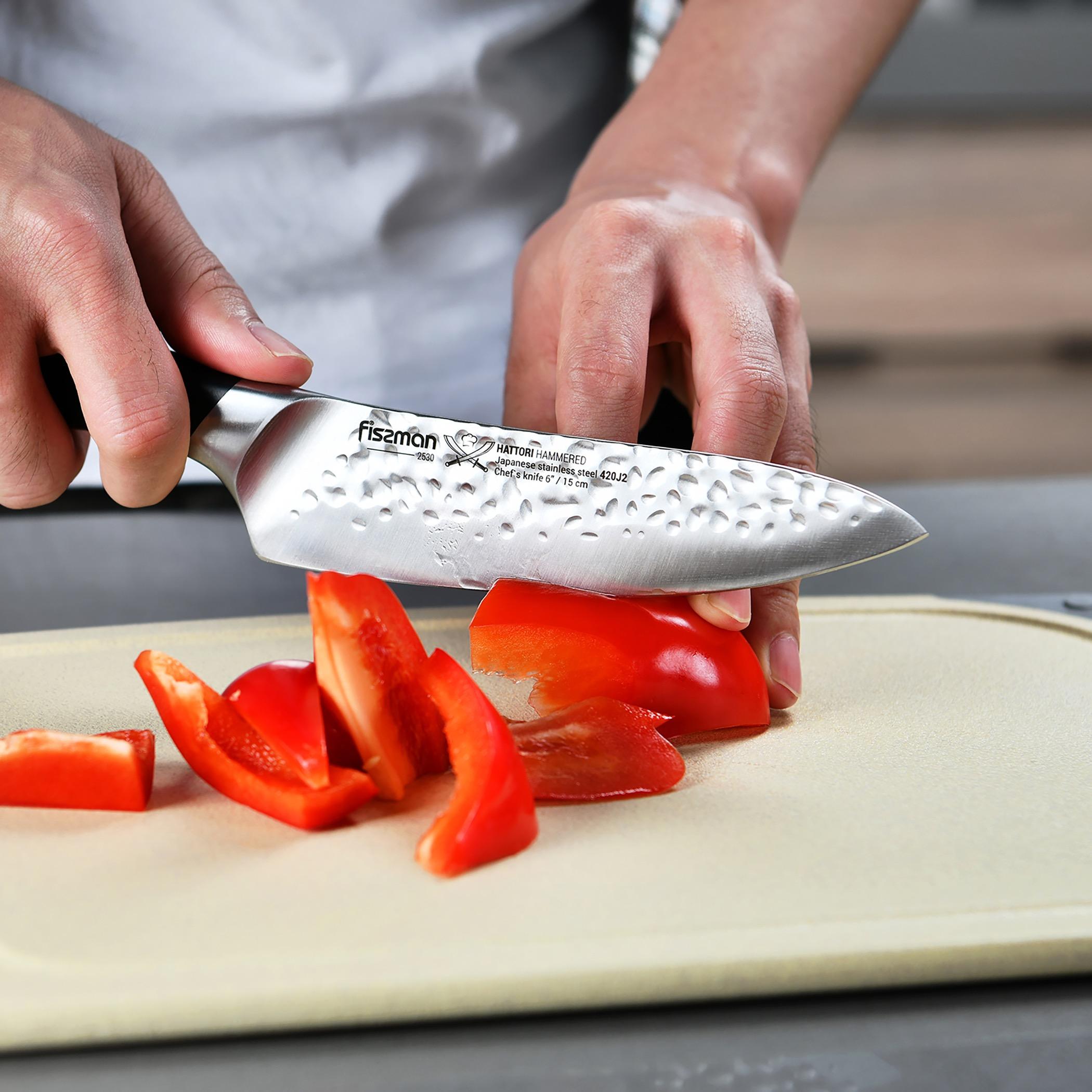 Hattori Series Chef Knife Black-household-kitchen-kitchentoolsandutensils-knives-image-4