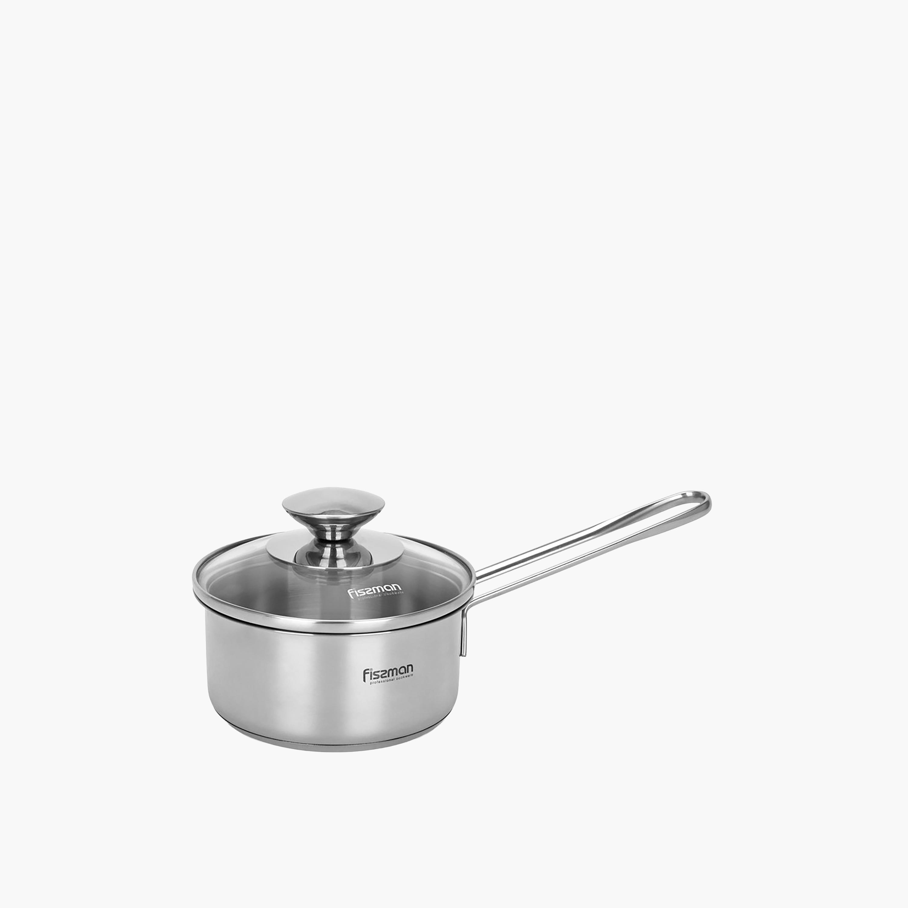 Stainless Steel Saucepan with Lid 14cm-household-kitchen-cookware-potsandpans-image-1