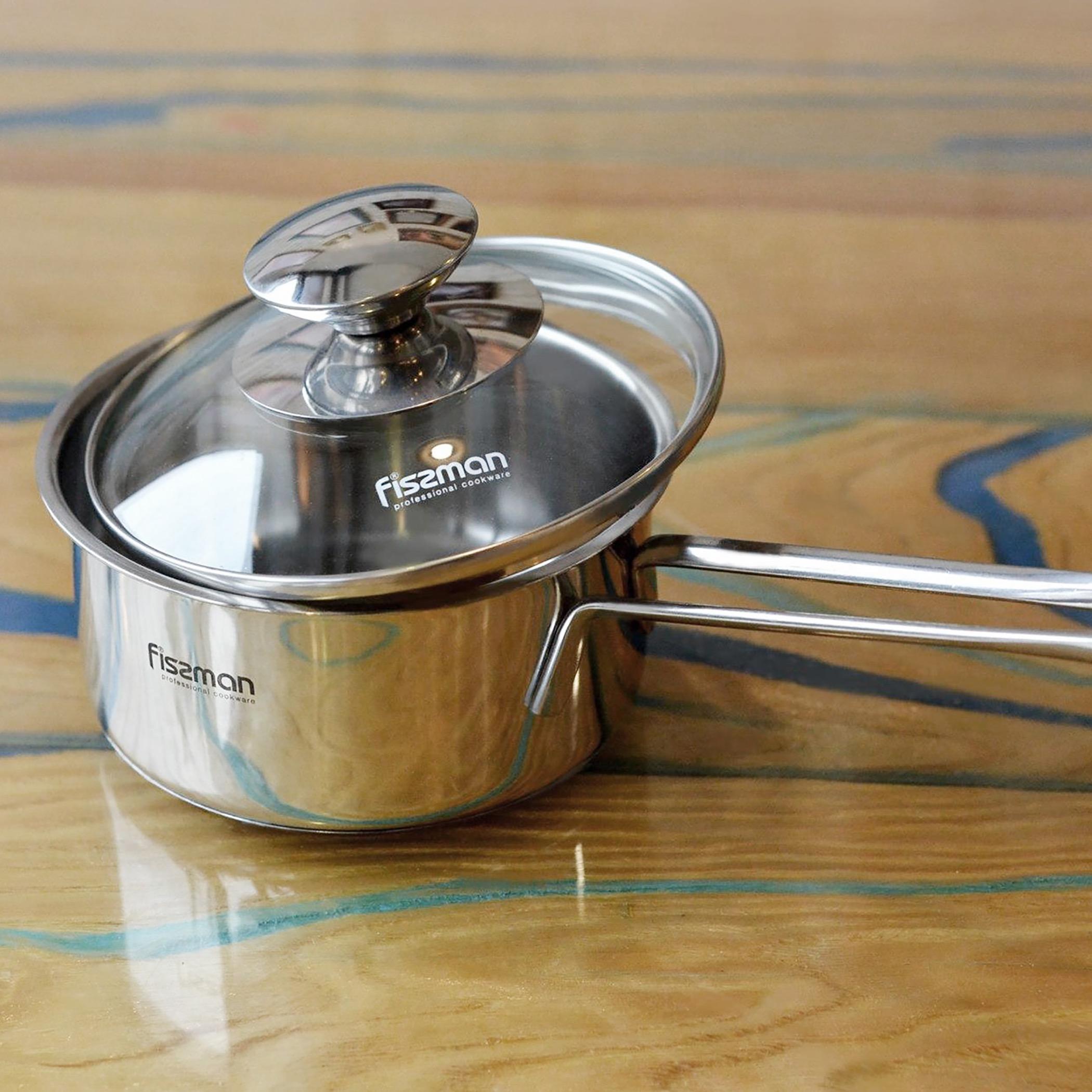 Stainless Steel Saucepan with Lid 14cm-household-kitchen-cookware-potsandpans-image-5