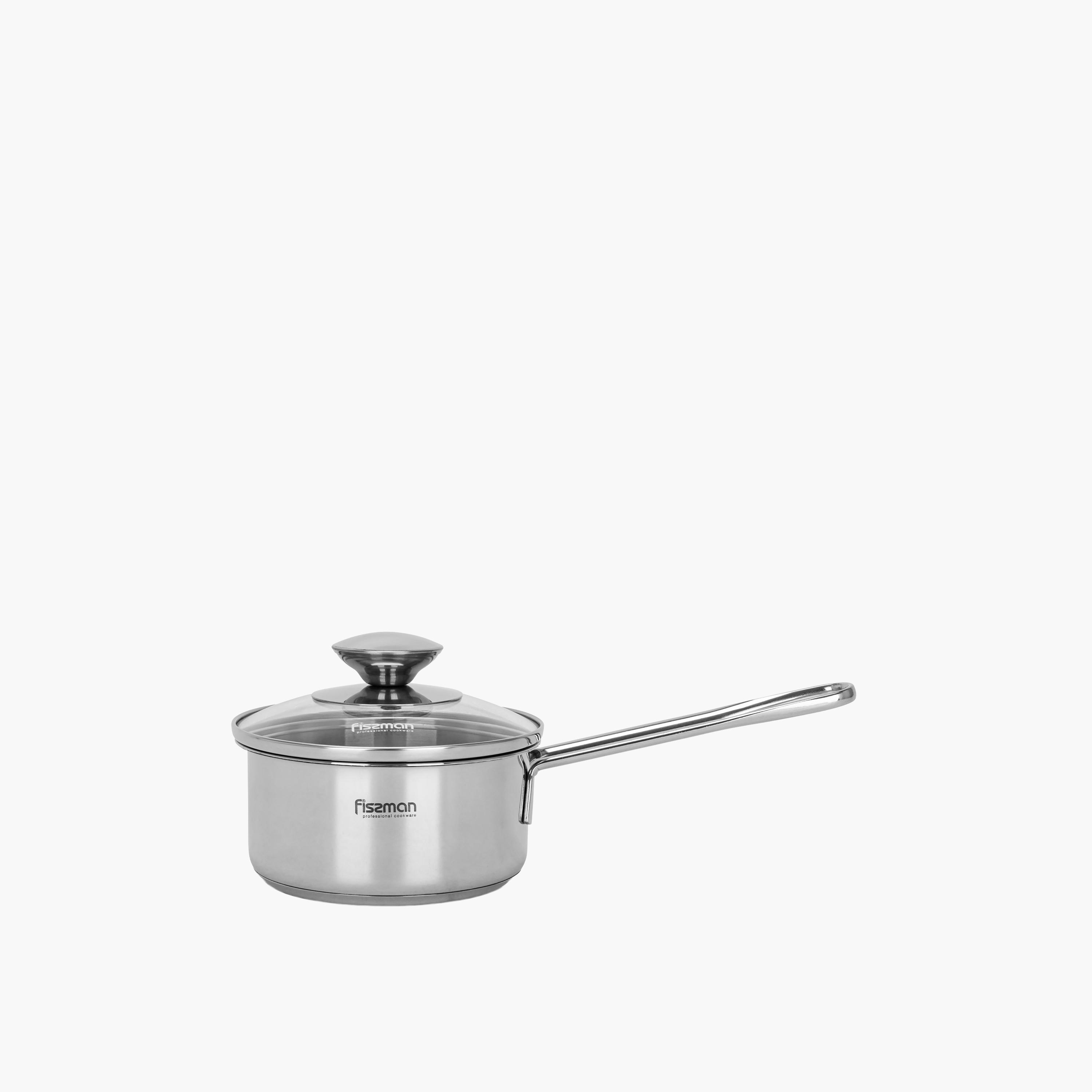 Stainless Steel Saucepan Glass Lid-household-kitchen-cookware-potsandpans-image-1