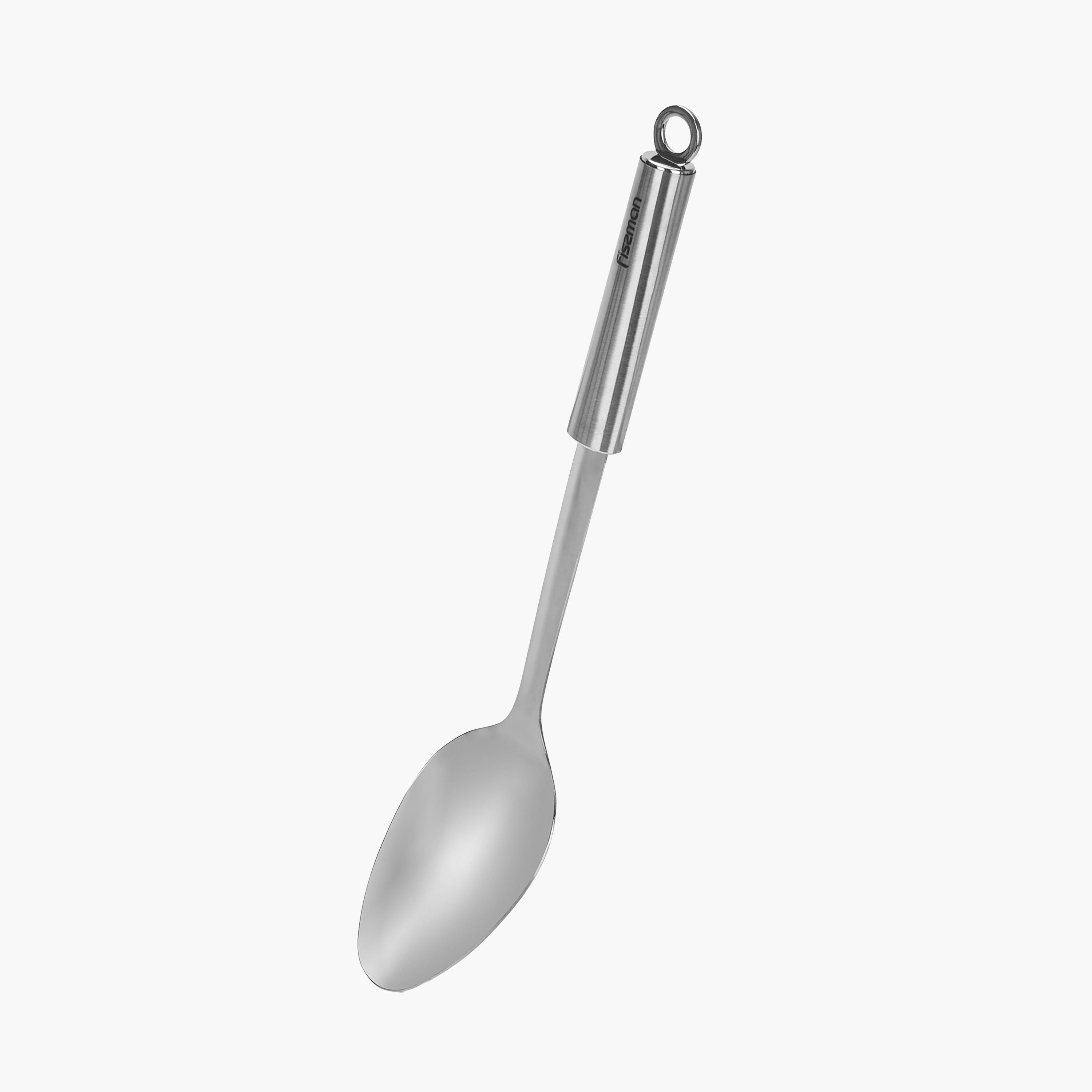 Fissman Stainless Steel Cooking Spoon 32cm-household-kitchen-kitchentoolsandutensils-foodservingtools-image-1