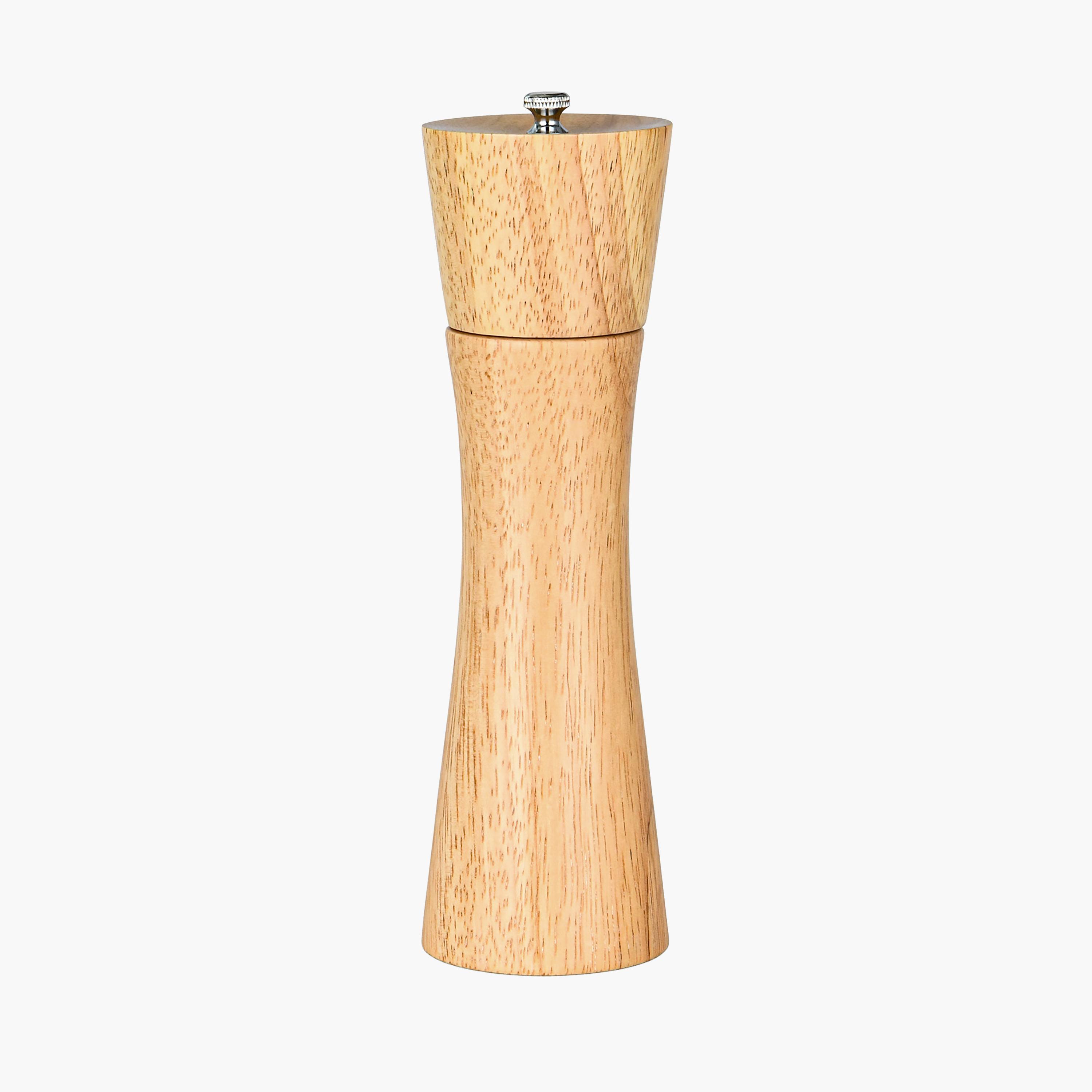 Wooden Hourglass Pepper Mill-household-dining-drinkserveware-bottles-image-1