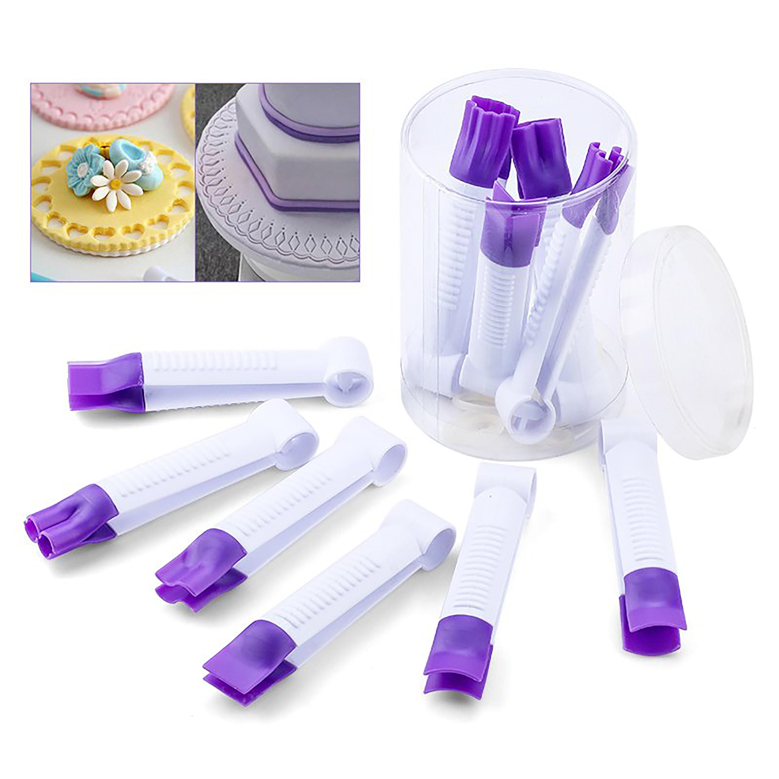 فيسمان مجموعة أدوات تشكيل الفوندان البلاستيكية الأرجوانية-household-kitchen-bakeware-bakingtoolsandaccessories-image-1