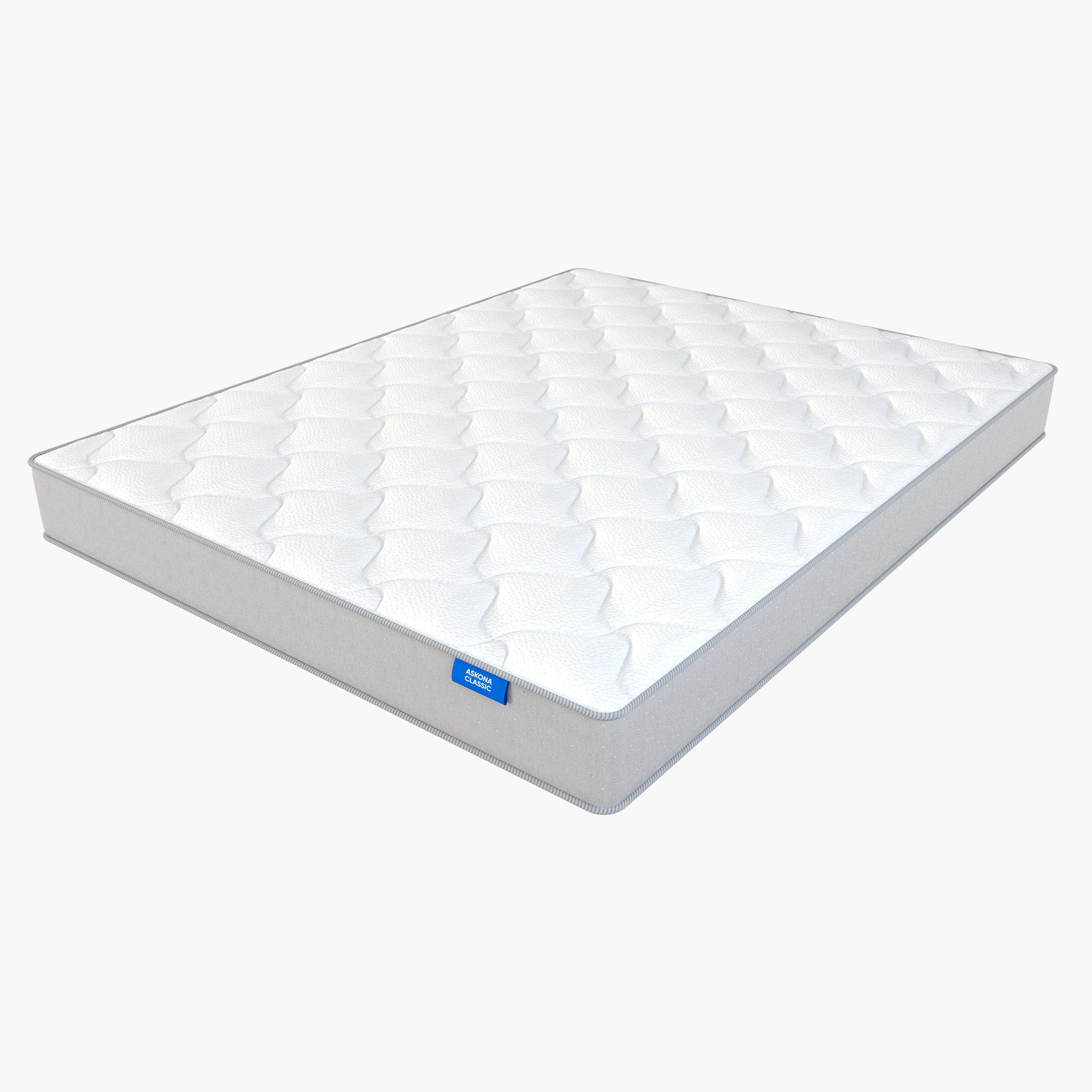 Askona Classic Brilliant Duo Memory Foam Pocket Spring Queen Mattress - 160x200 cm