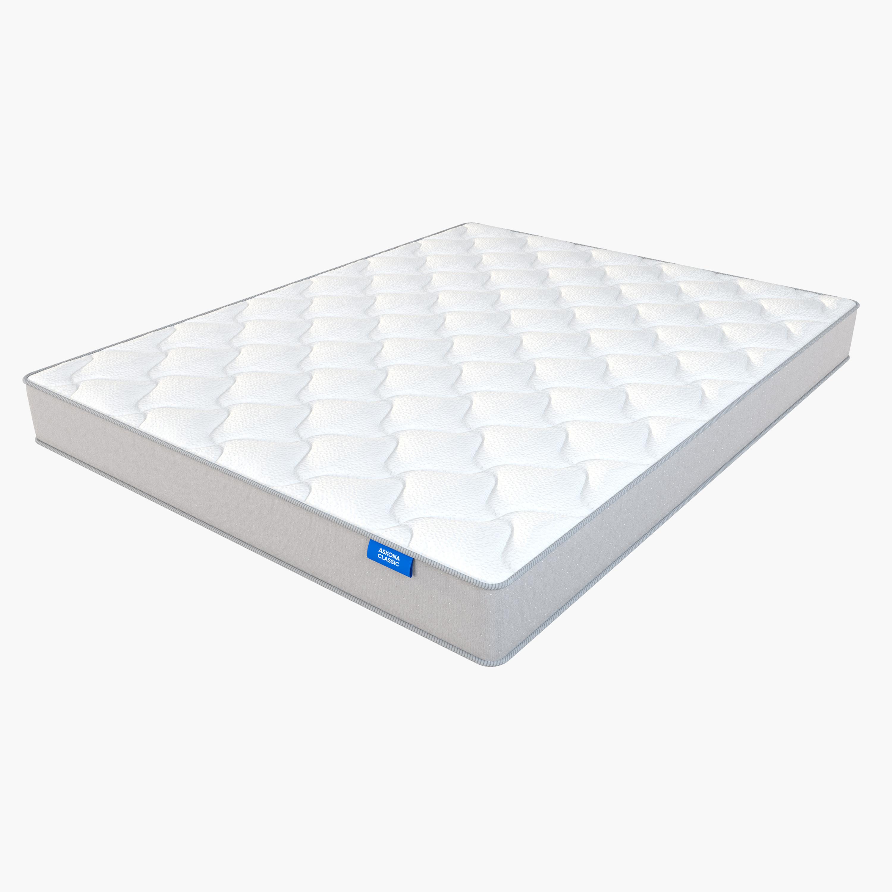 Askona Classic Brilliant Duo Memory Foam Pocket Spring King Mattress - 180x200 cm