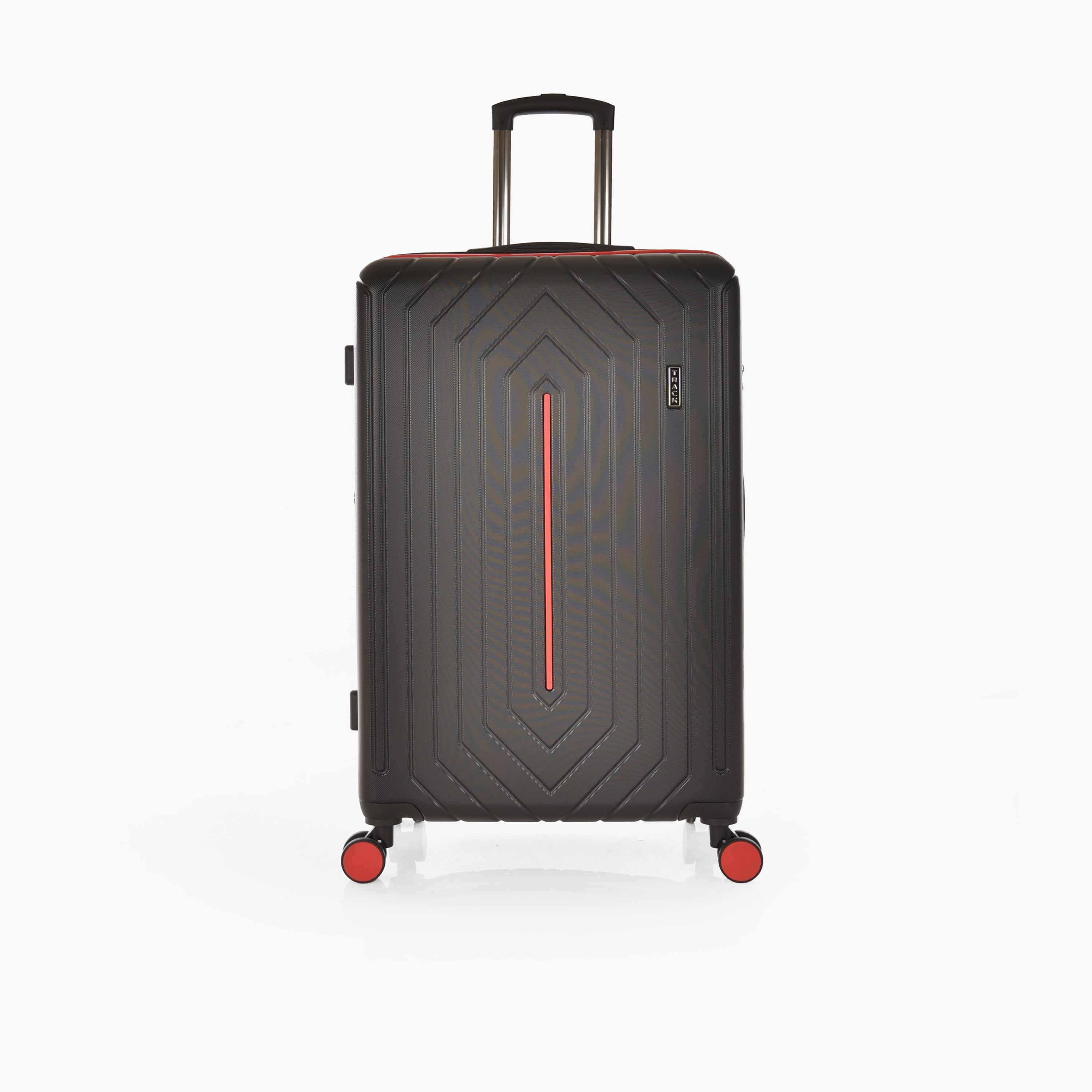 Track Set of 3 ABS Hard Sided 4-Wheeler Spinner Trolley Bag with Combination Lock-travel-luggagesandbags-luggage-image-4