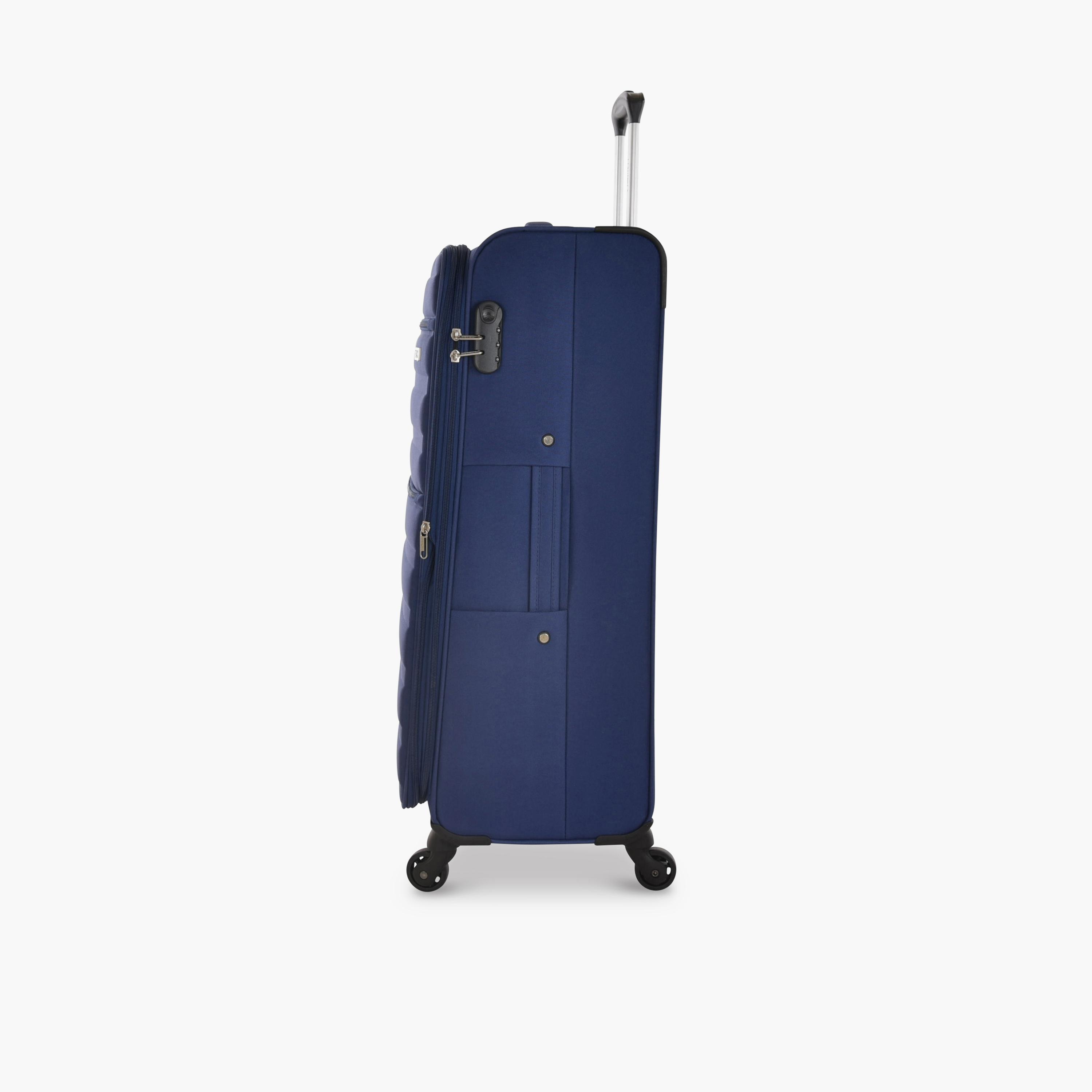تراك - طقم  4 شنط بجوانب طرية من البوليستر وأربع عجلات دوارة مع قفل مركب-travel-luggagesandbags-luggage-image-6