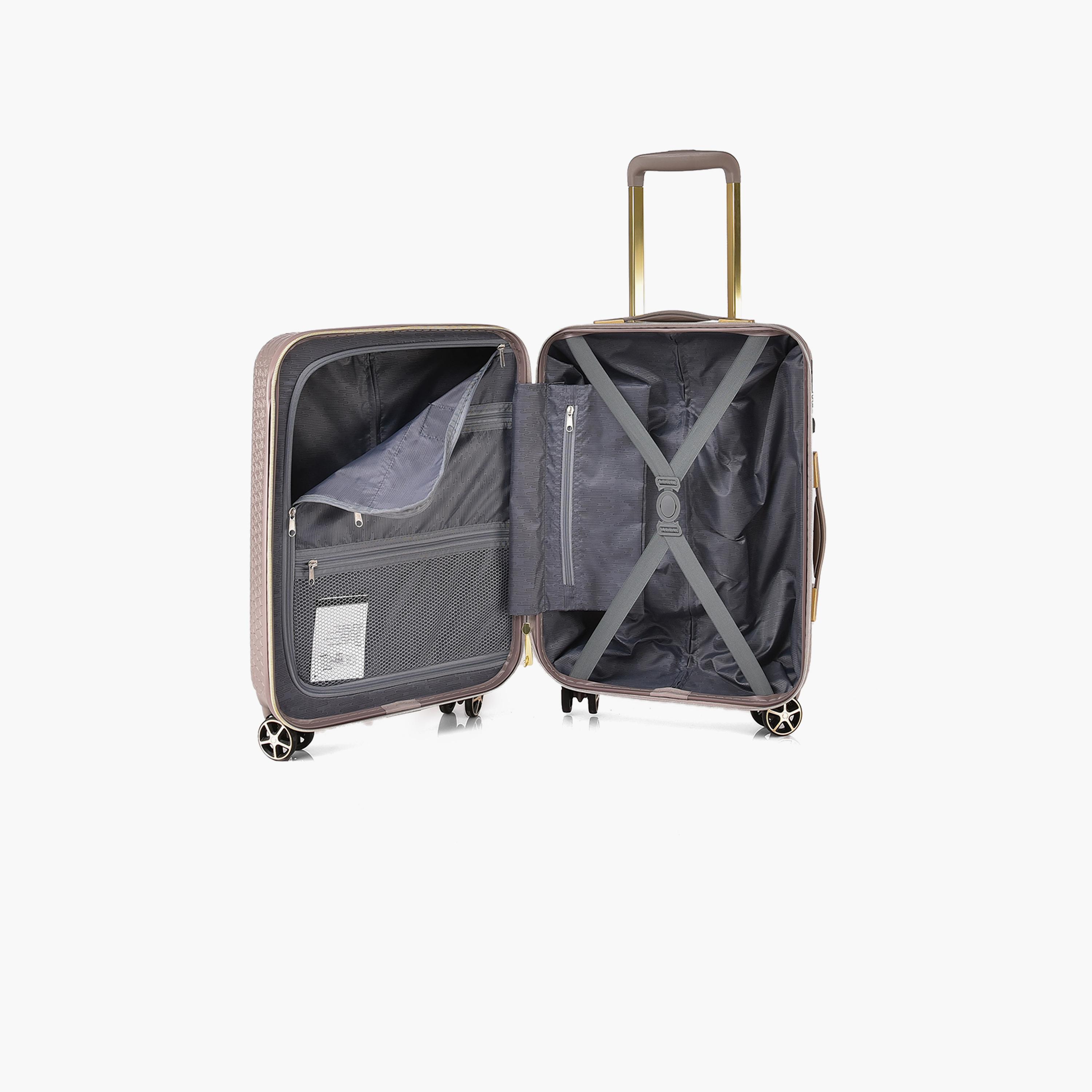 تراك - طقم  شنطتين بجوانب صلبة من مادة ABS وأربع عجلات دوارة  مع قفل مركب-travel-luggagesandbags-luggage-image-8