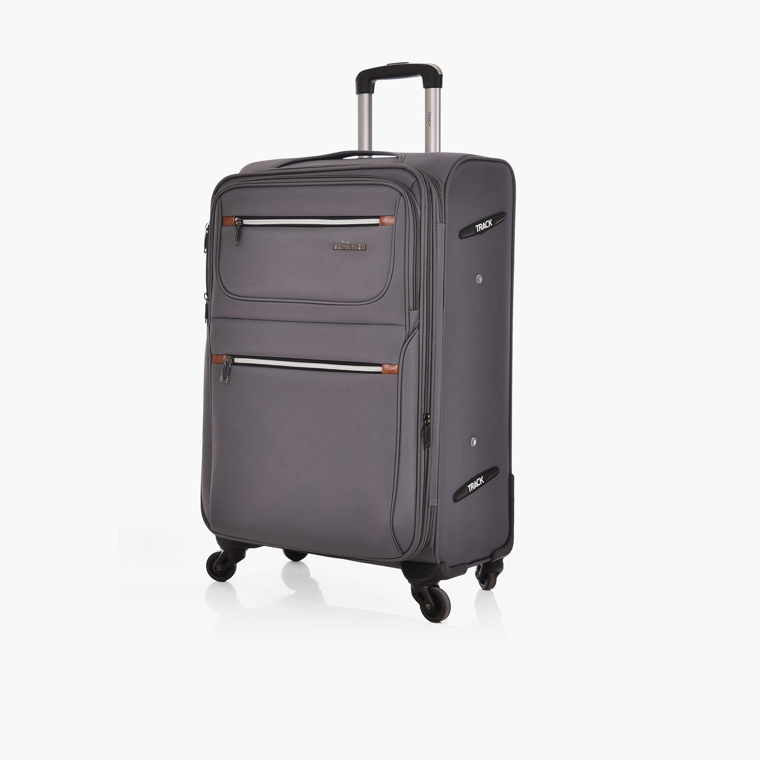 تراك - طقم  3 شنط بجوانب طرية من البوليستر وأربع عجلات دوارة  مع قفل مركب-travel-luggagesandbags-luggage-image-5