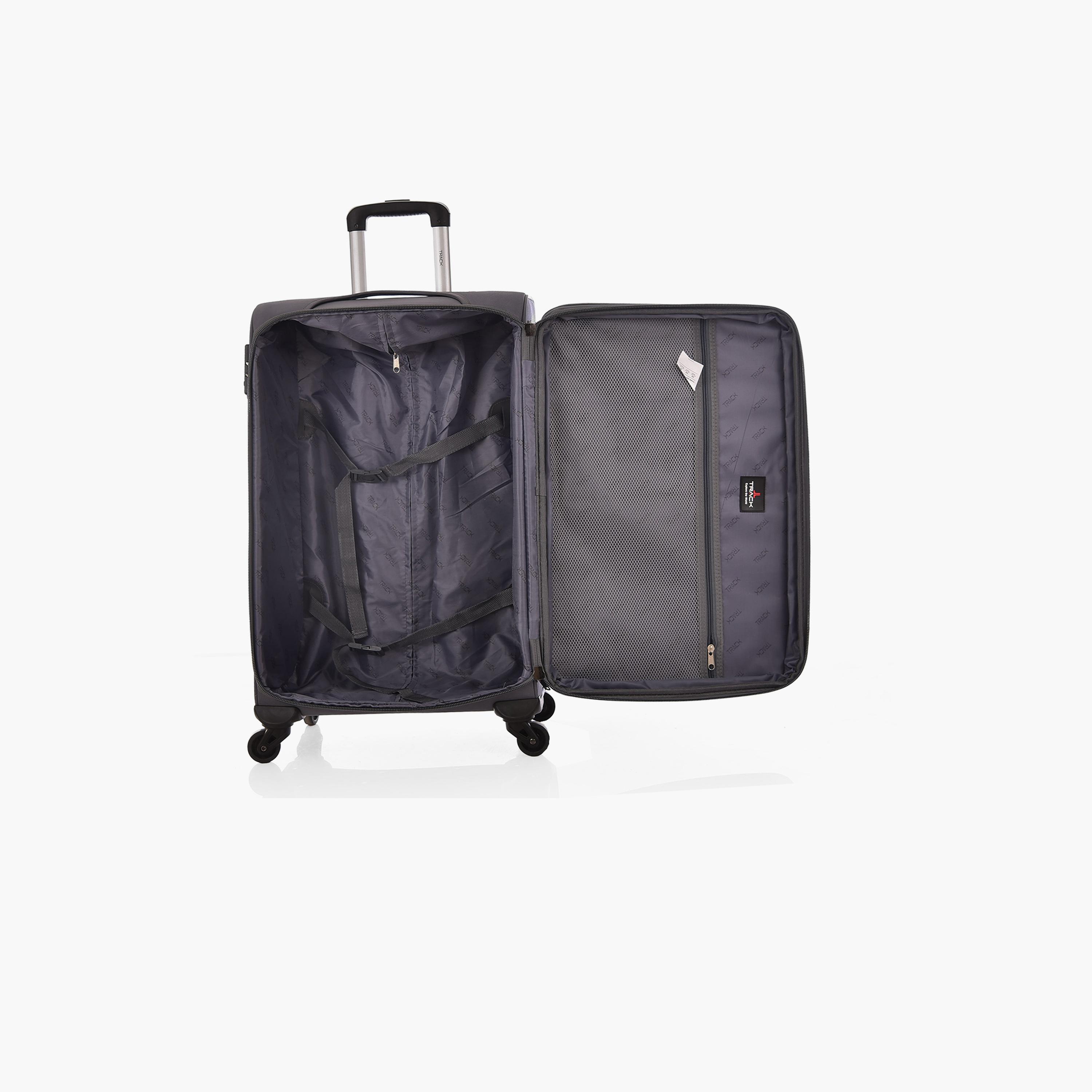 تراك - طقم  3 شنط بجوانب طرية من البوليستر وأربع عجلات دوارة  مع قفل مركب-travel-luggagesandbags-luggage-image-8