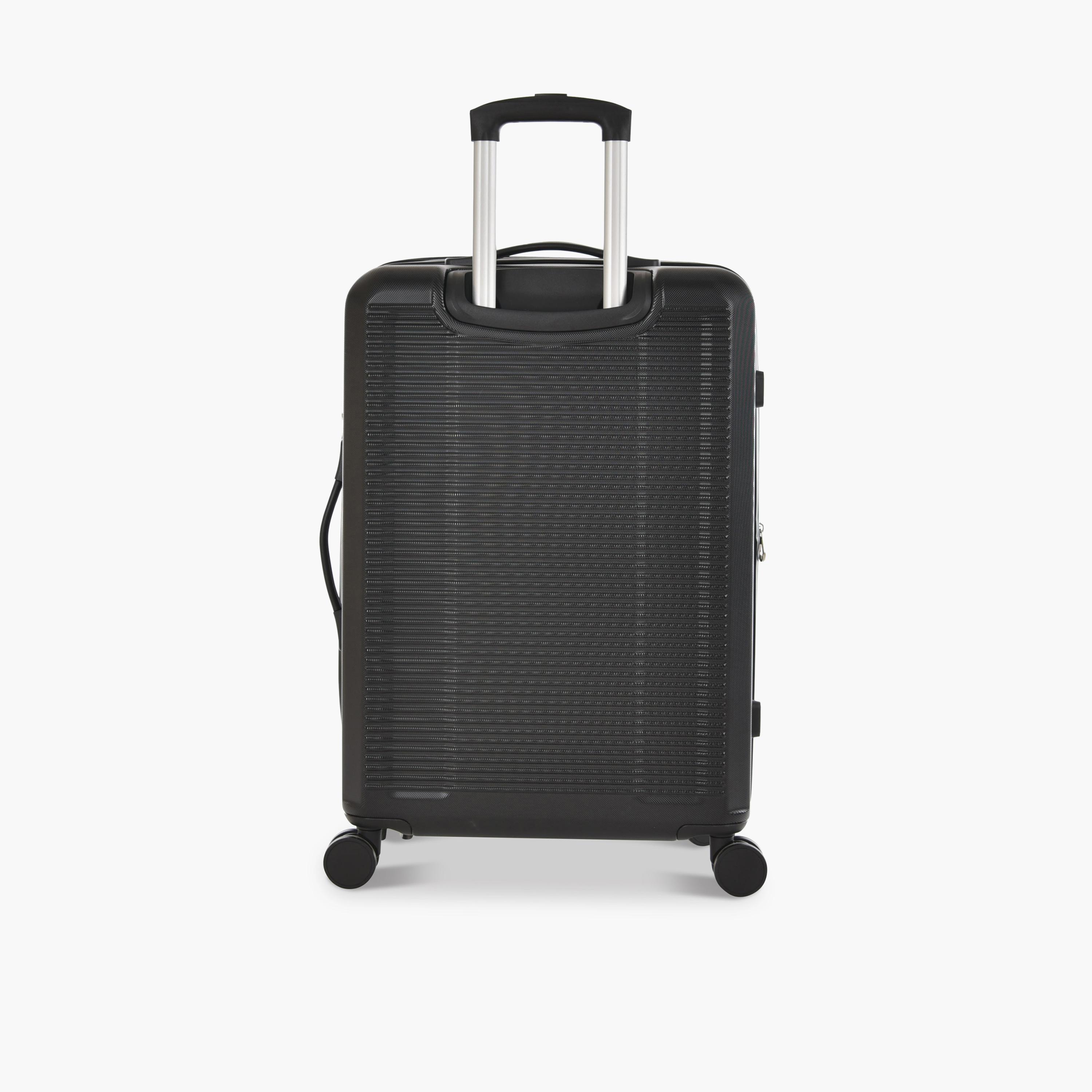 Track Set of 4 ABS Hard Sided 4-Wheeler Spinner Trolley Bag with Combination Lock-travel-luggagesandbags-luggage-image-7