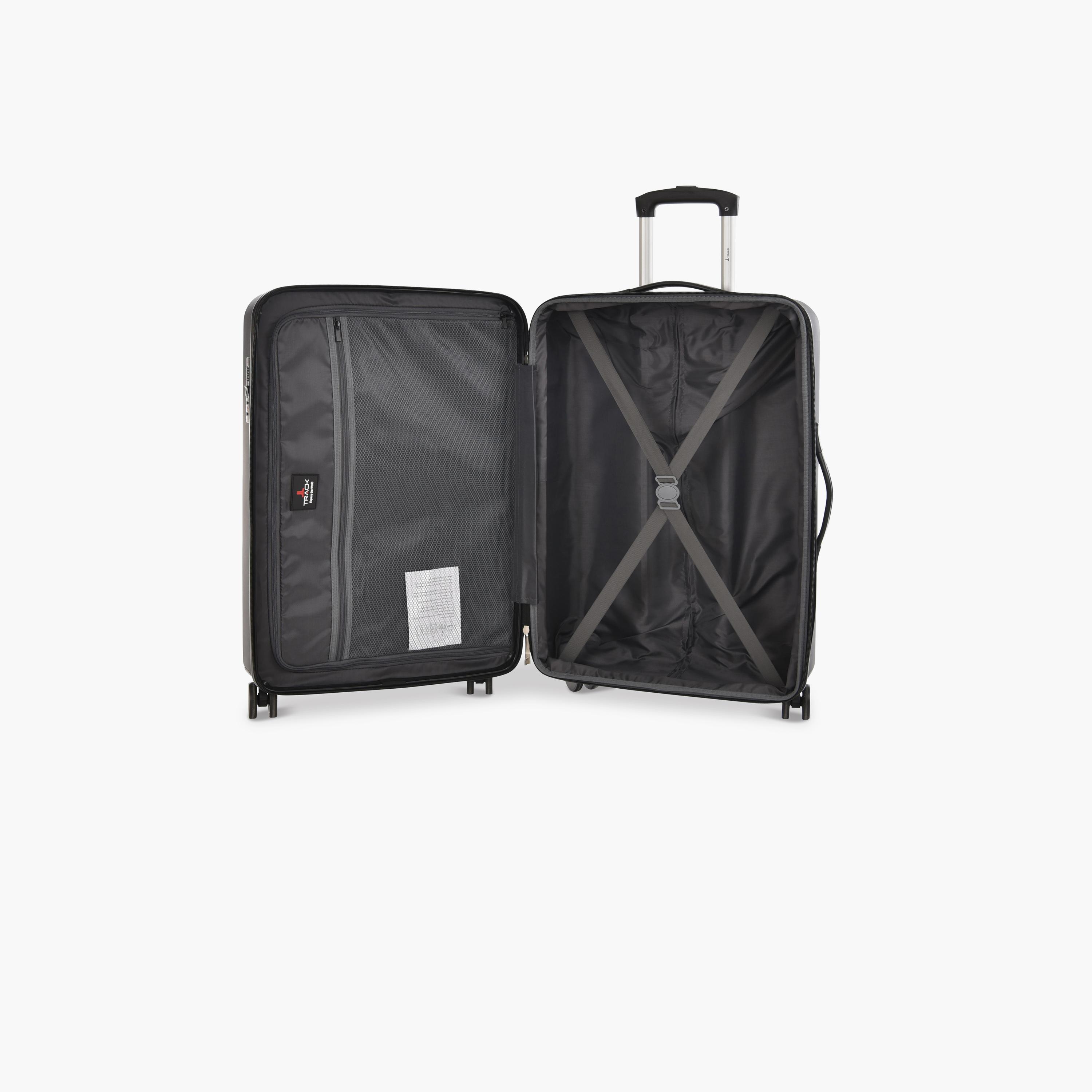 Track Set of 4 ABS Hard Sided 4-Wheeler Spinner Trolley Bag with Combination Lock-travel-luggagesandbags-luggage-image-8