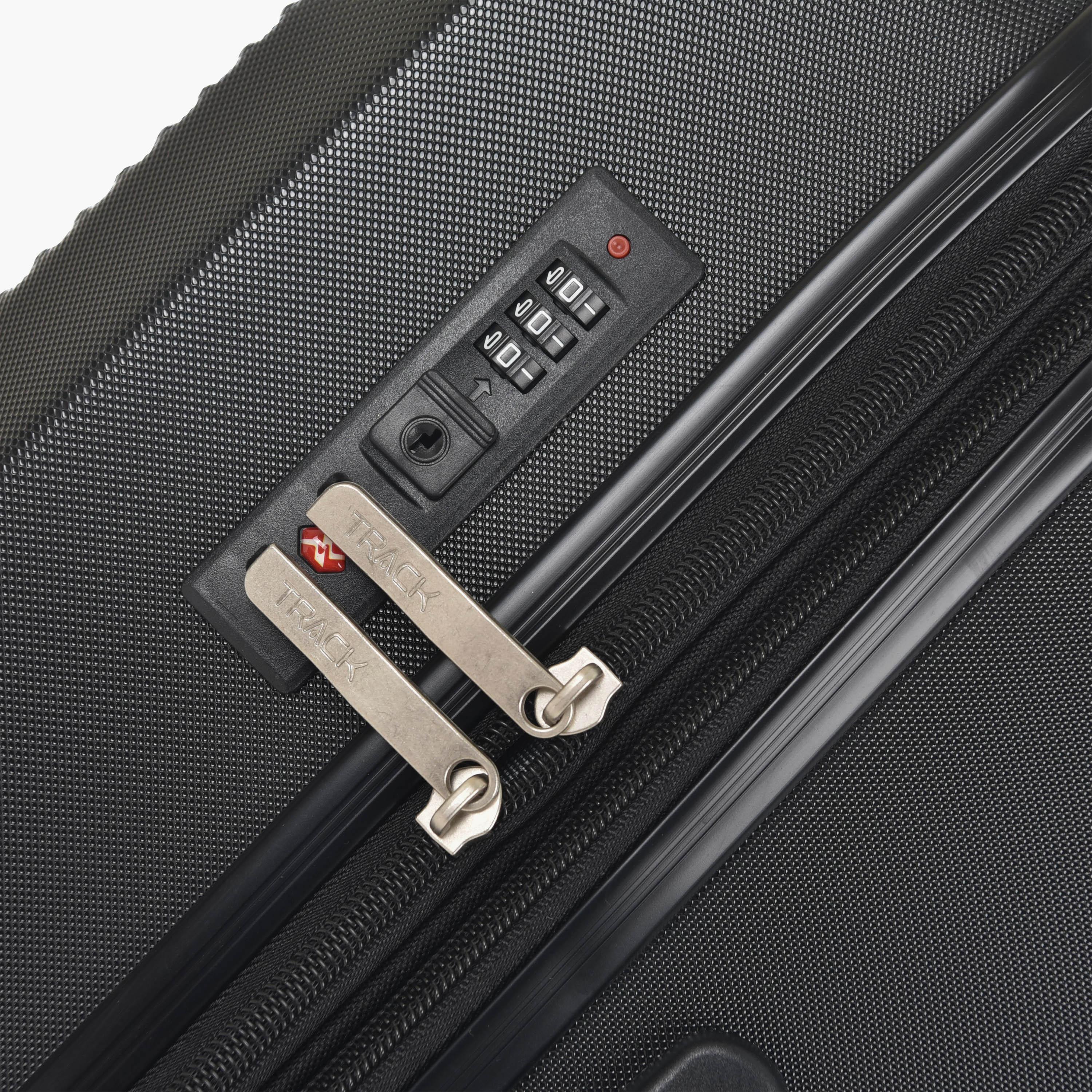 Track Set of 4 ABS Hard Sided 4-Wheeler Spinner Trolley Bag with Combination Lock-travel-luggagesandbags-luggage-image-9